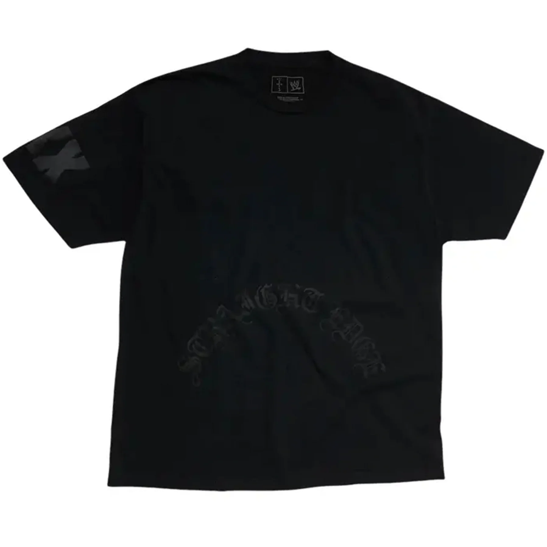 Travis Scott x WWE Straight Edge CM Punk Tee Black [USED] - L (Used) - Image 2