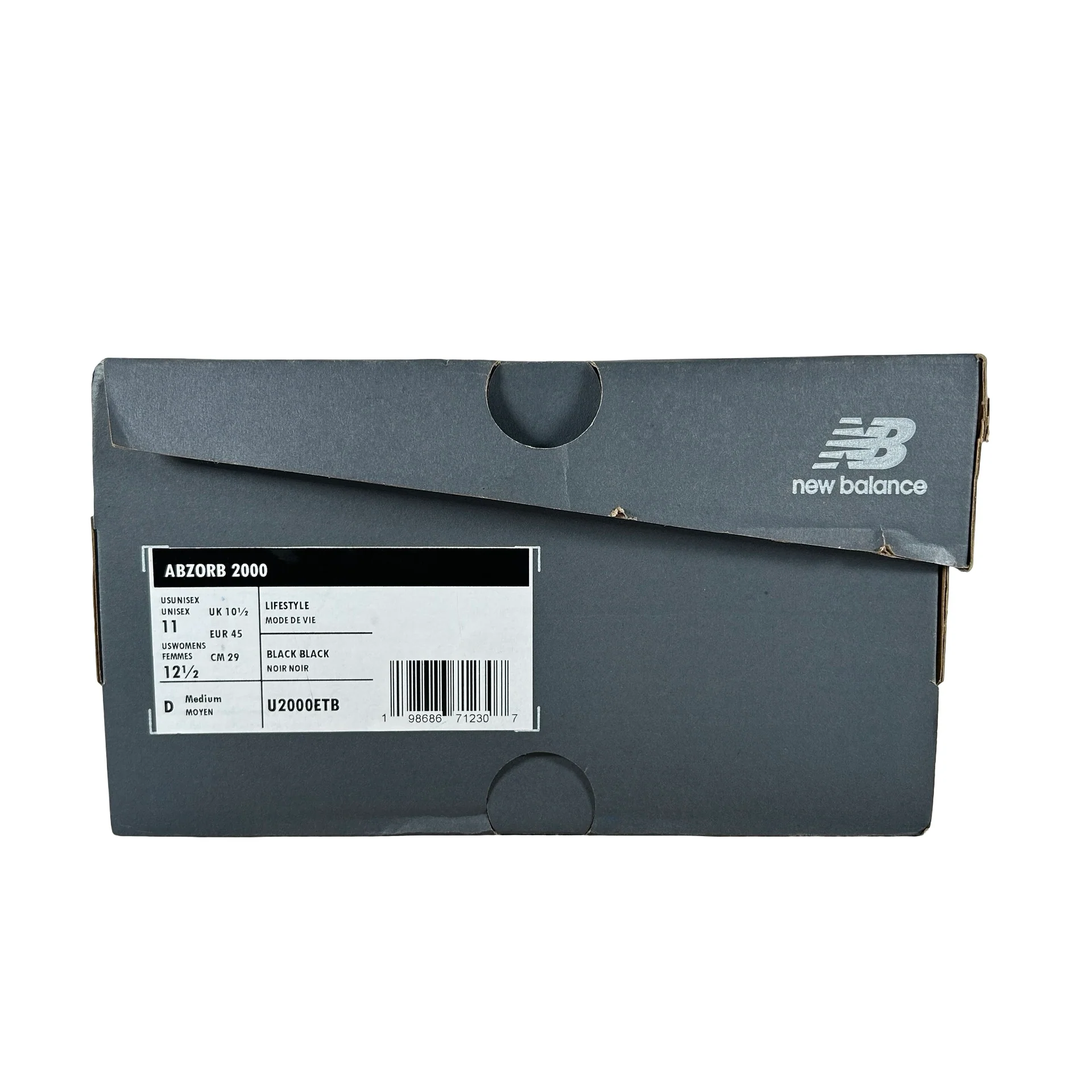 U2000ETB New Balance Abzorb 2000 Black [USED] - 11 M (Used) - Image 7