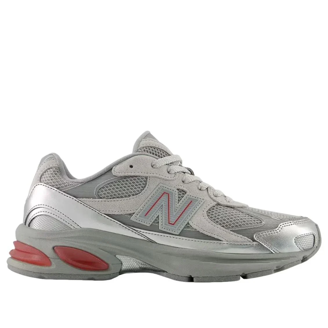 U20108WP New Balance 2010 Silver Beige Red - Image 2