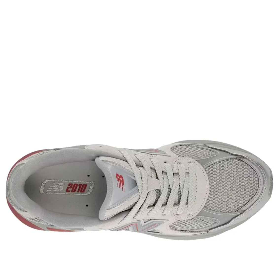 U20108WP New Balance 2010 Silver Beige Red - Image 3