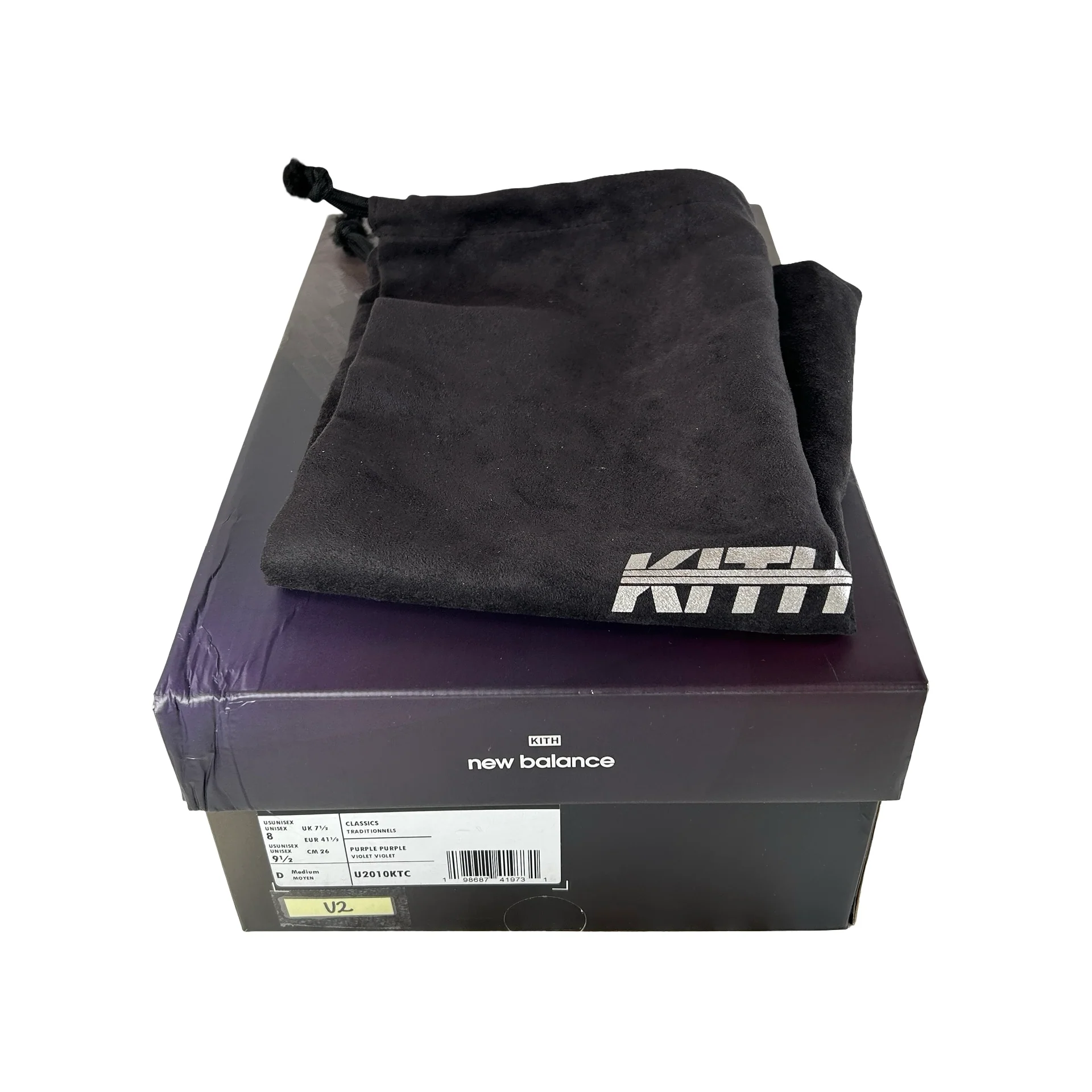 U2010KTC New Balance 2010 Kith Purple Black [USED] - 8 M (Used2) - Image 7