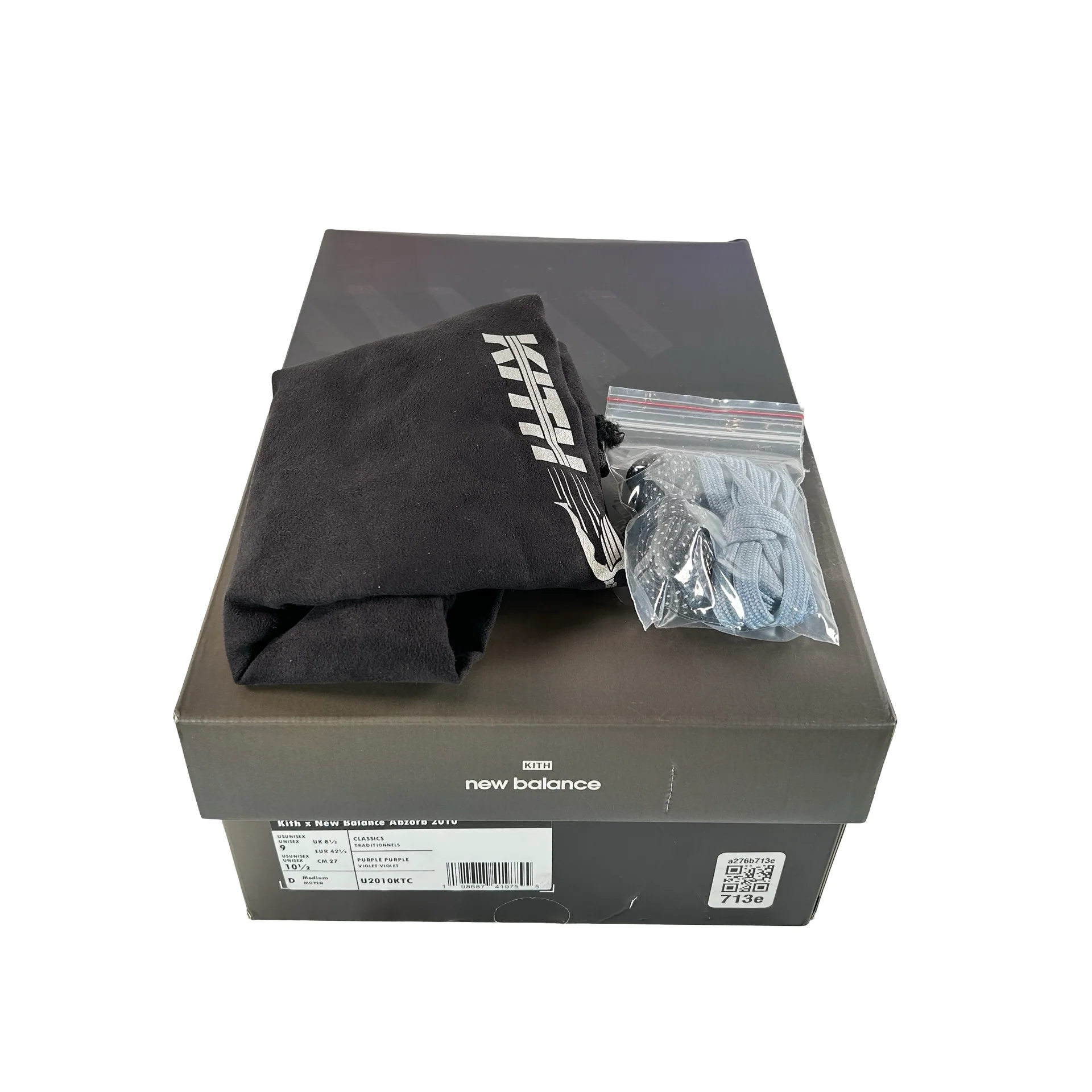 U2010KTC New Balance 2010 Kith Purple Black [USED] - 9 M (Used) - Image 7
