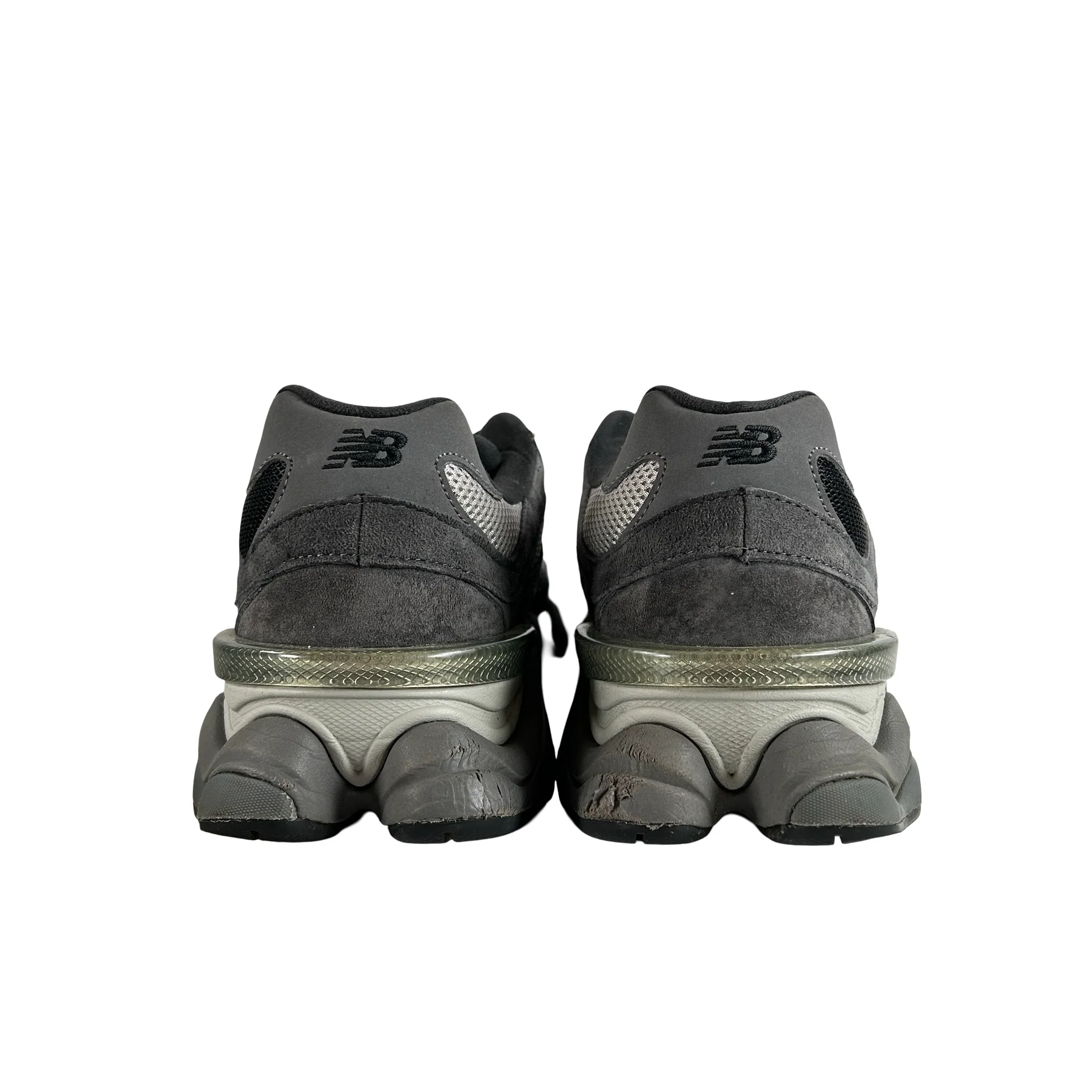 U9060BLK New Balance 9060 Black Castlerock Grey [USED] - 9.5 M (Used) - Image 3