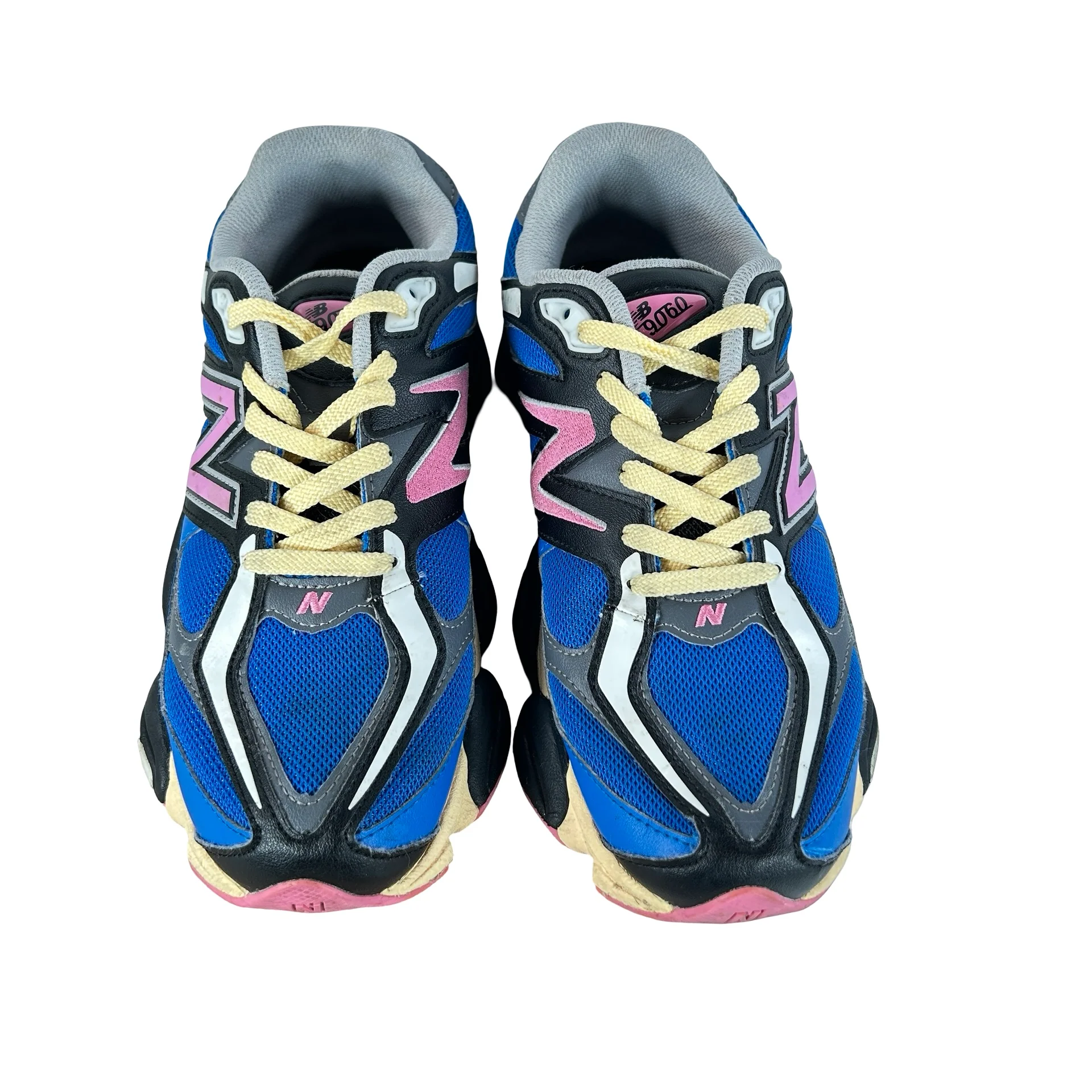 U9060BPO New Balance 9060 Blue Oasis Real Pink [USED] - 8.5 M (Used) (Replace Box) - Image 2