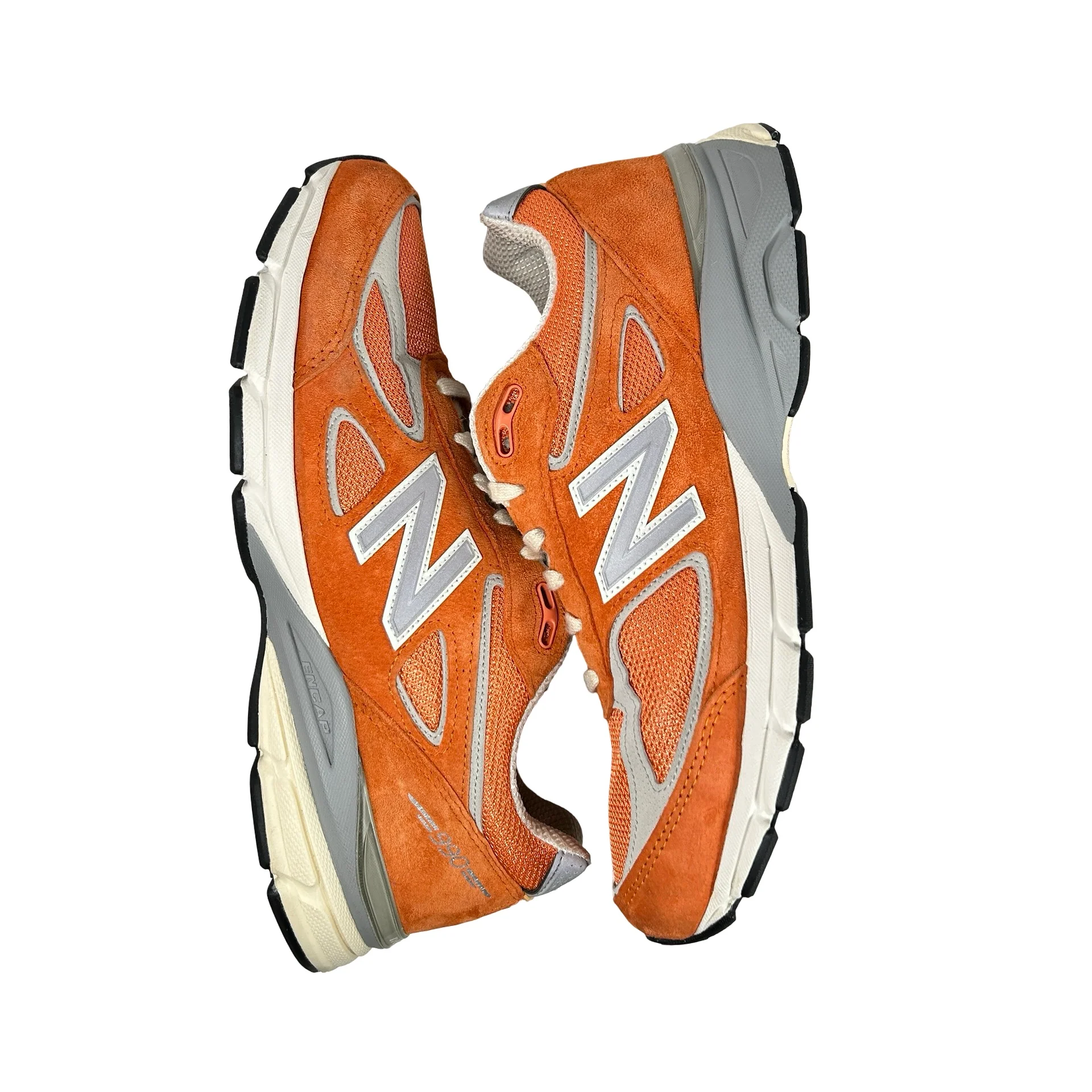 U9900G4 New Balance 990v4 MiUSA Aime Leon Dore Red Clay [USED] - 10 M (Used2) - Image 4