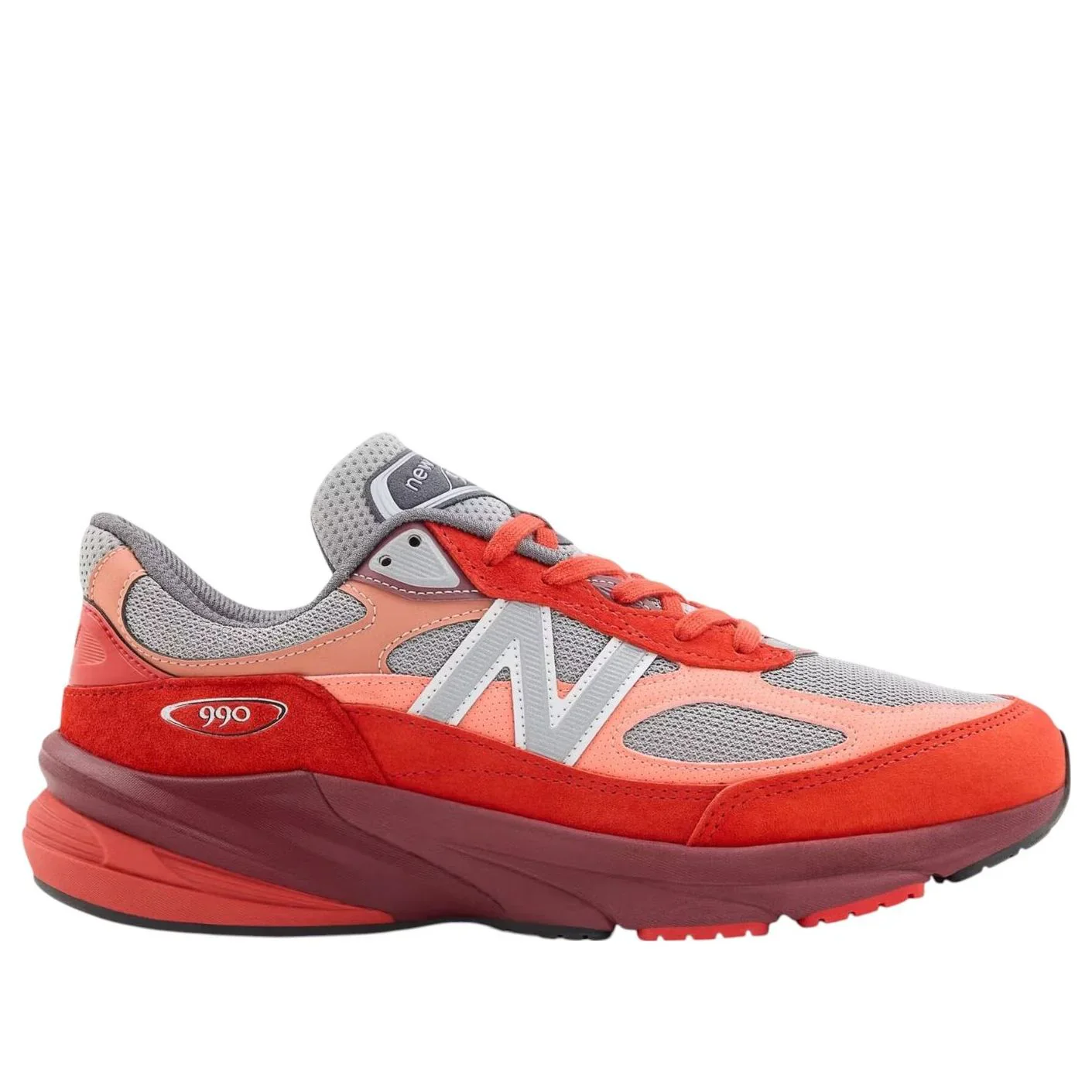 U990RT6 New Balance 990v6 MiUSA Community Red - Image 2