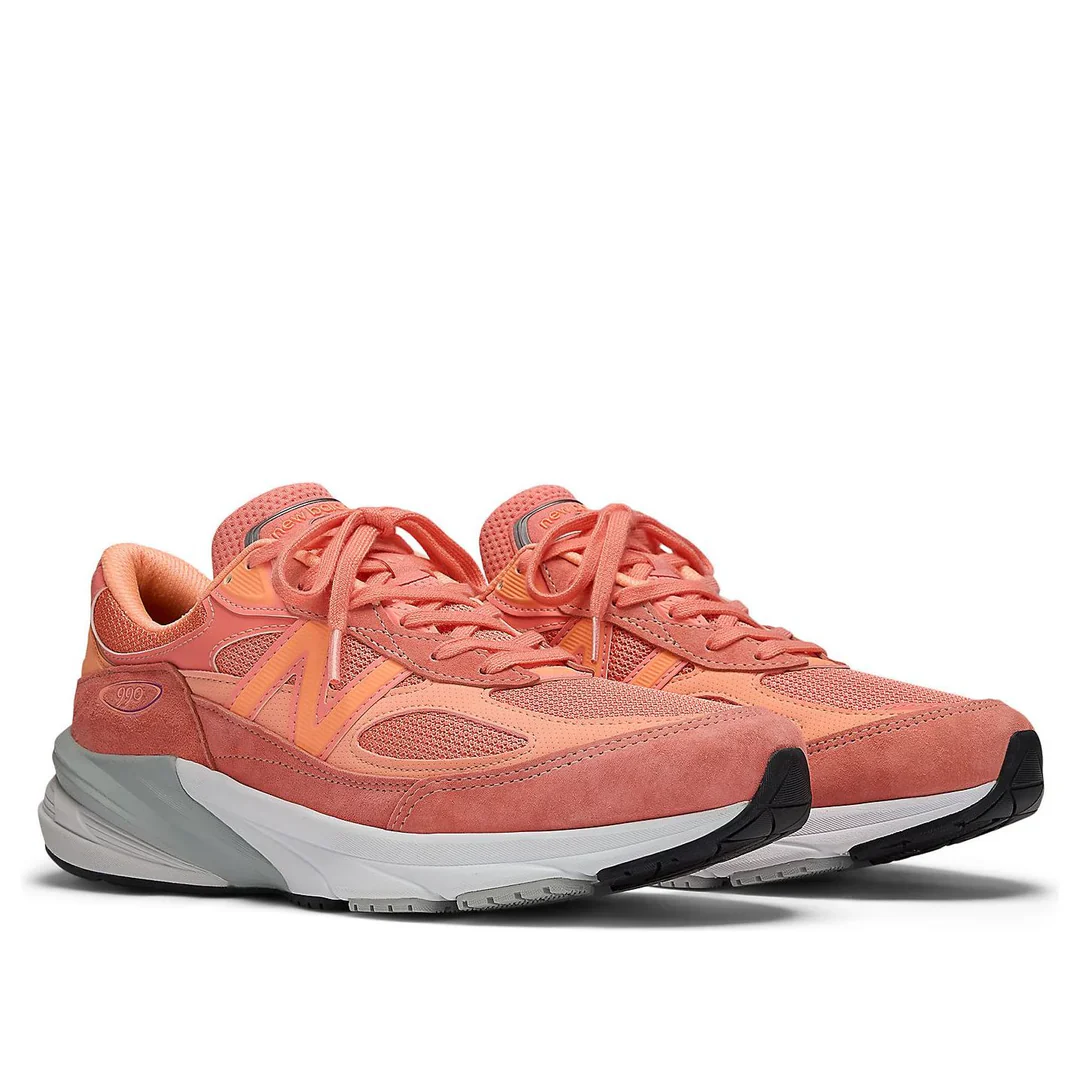 U990SR6 New Balance 990v6 MiUSA Sunrise Rose - Image 3