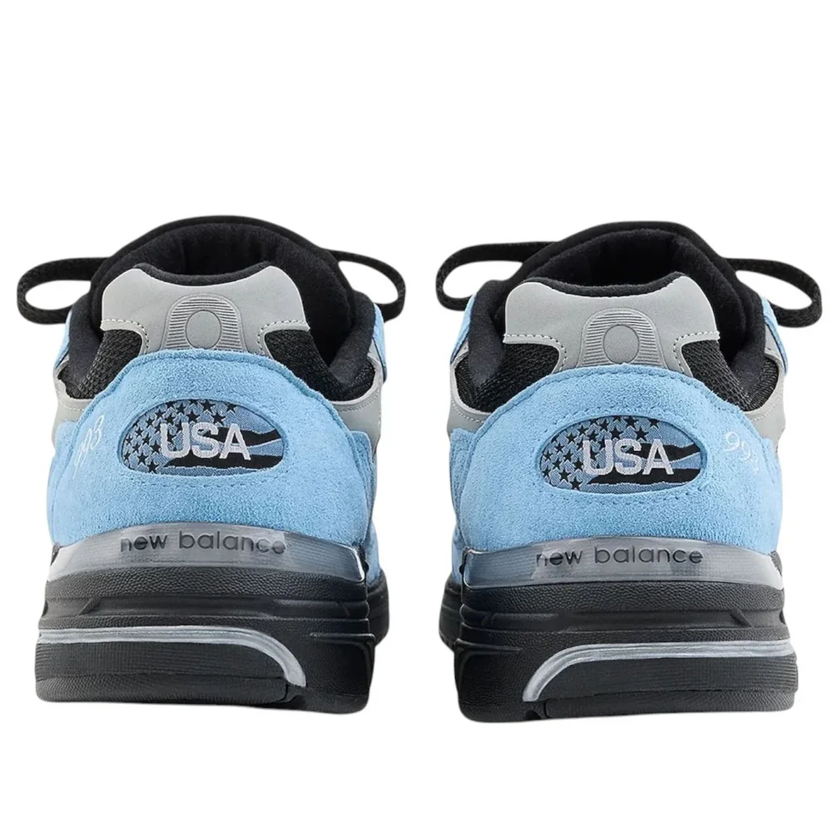 U993BB New Balance 993 MiUSA Community Blue - Image 3