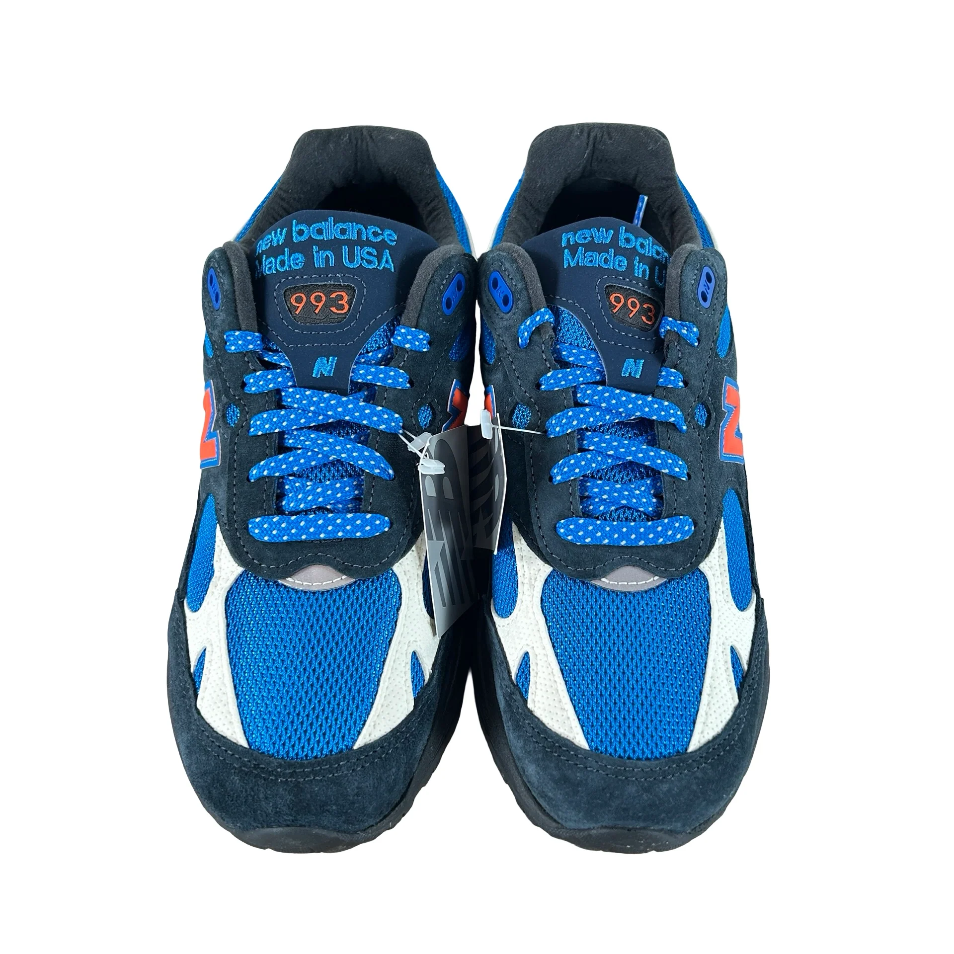U993MG New Balance 993 MiUSA Kith Madison Square Garden Navy [USED] - 7 M (Used) - Image 2