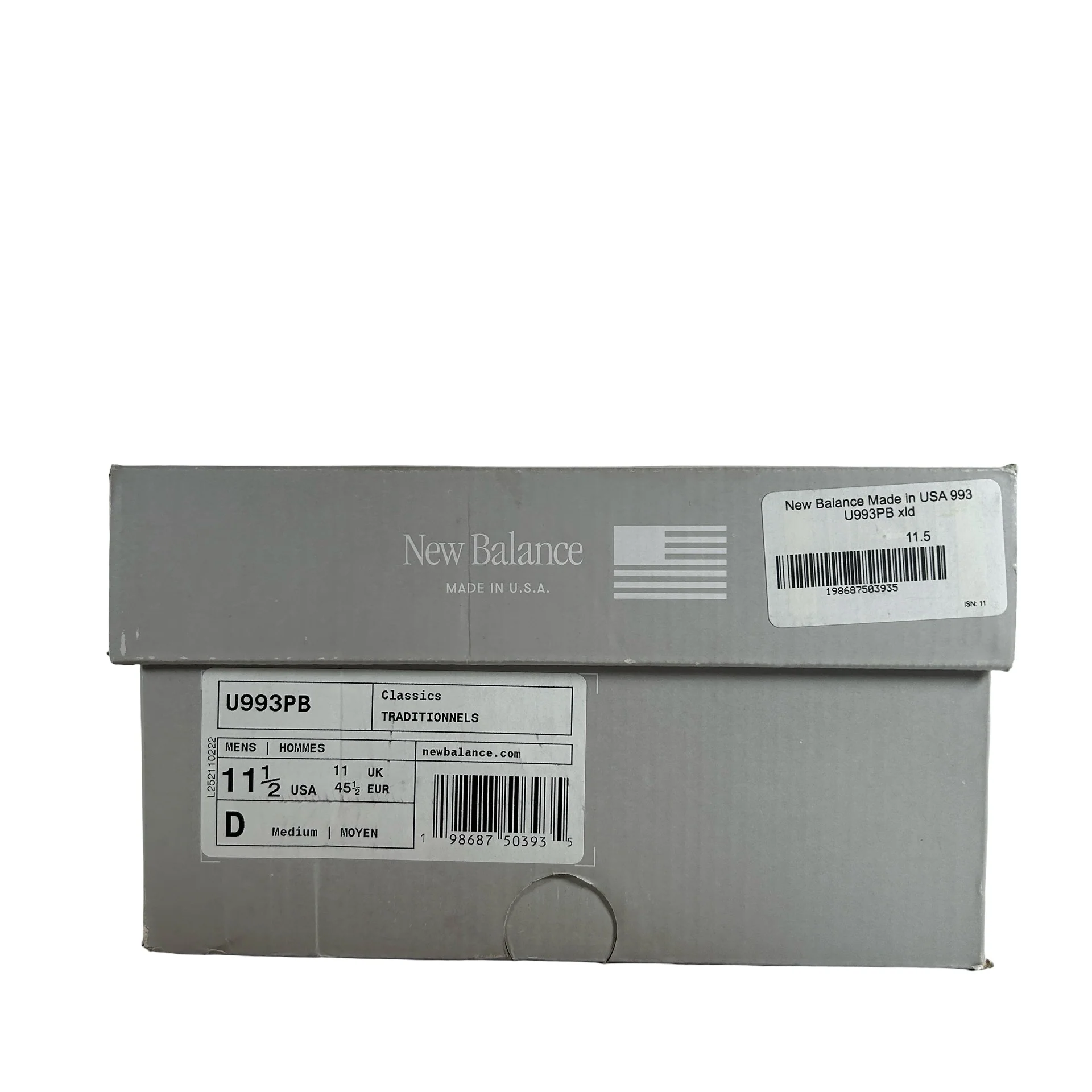 U993P8 New Balance 993 MiUSA Pink Taffy [USED] - 11.5 M (Used) - Image 7