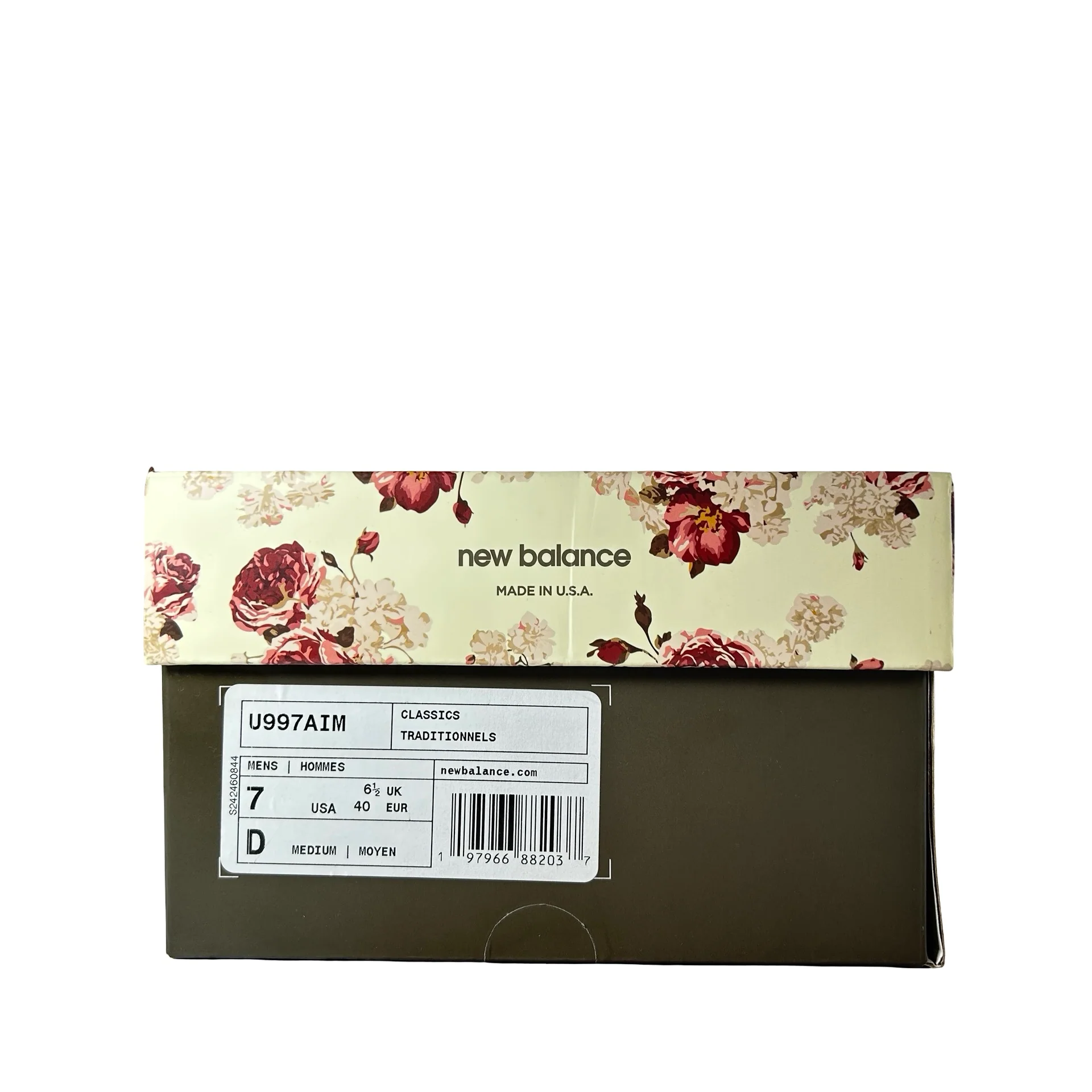 U997AIM New Balance 997 MiUSA Aimé Leon Dore Dark Moss Angora [USED] - 7 M (Used) - Image 7
