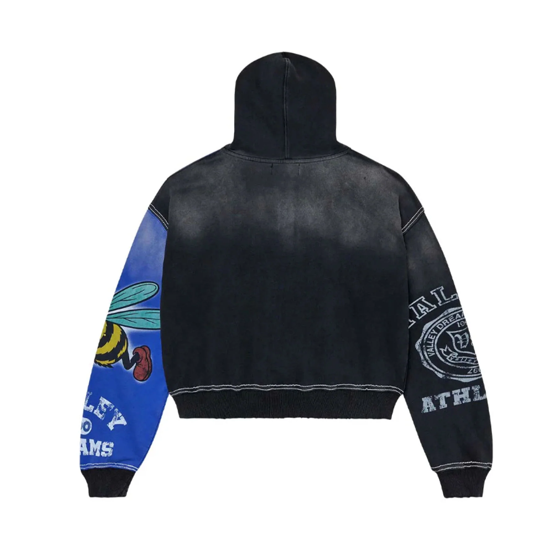 Vale Forever Bipolar Big Zip Up Black/Blue - Image 2