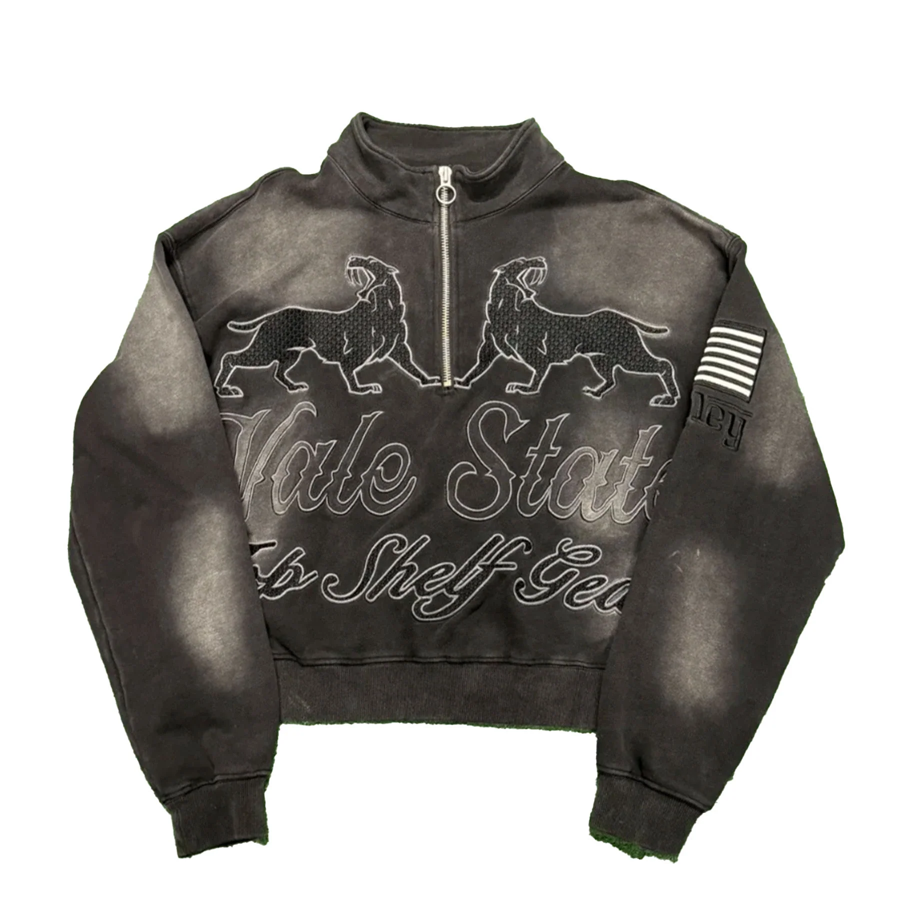 Vale Half Zip Black [USED] - M (Used)