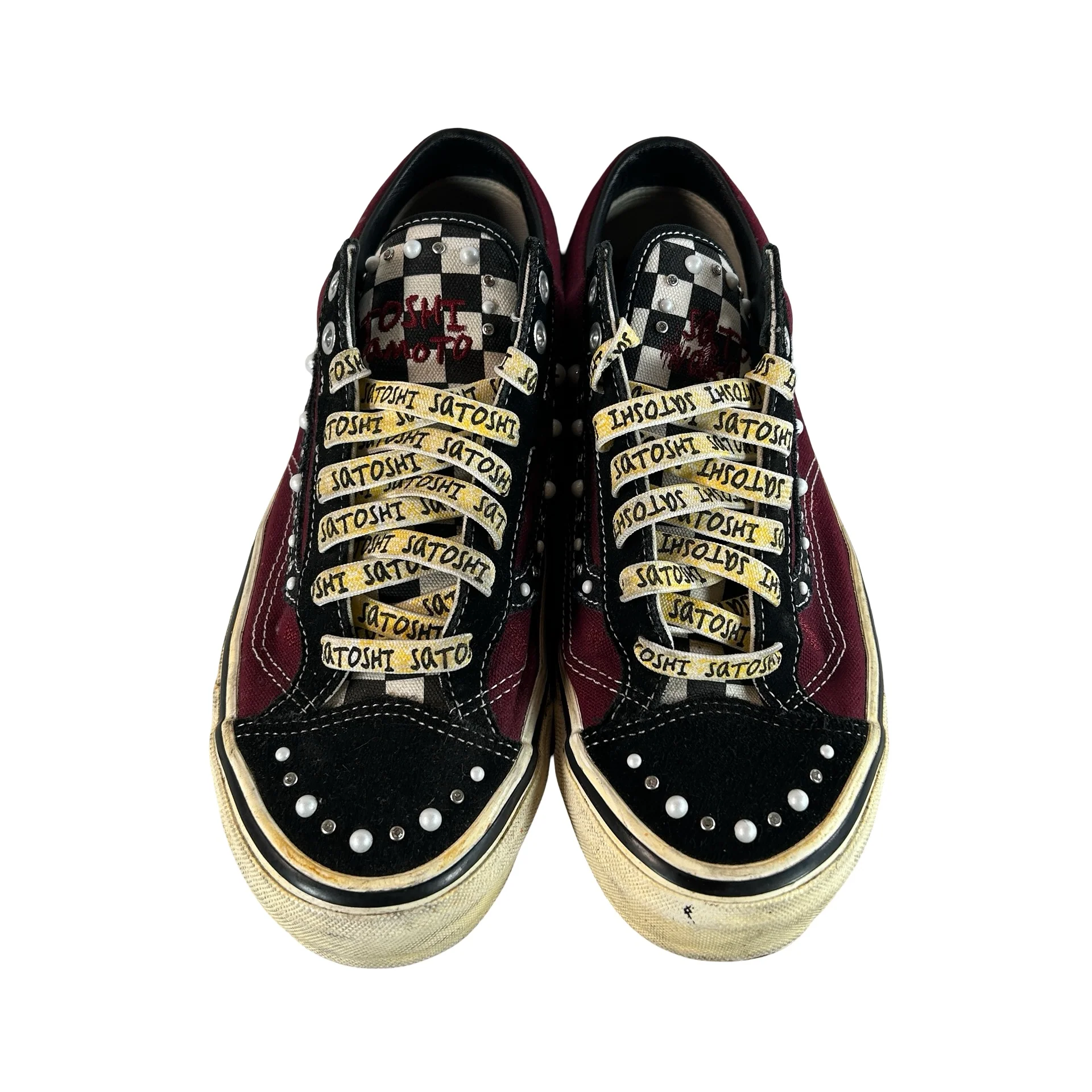 Vans OTW Old Skool Reissue 36 Satoshi Nakamoto Pearlized Port Royale (Friends and Family) [USED] - 10 M (Used) (No Box) - Image 2