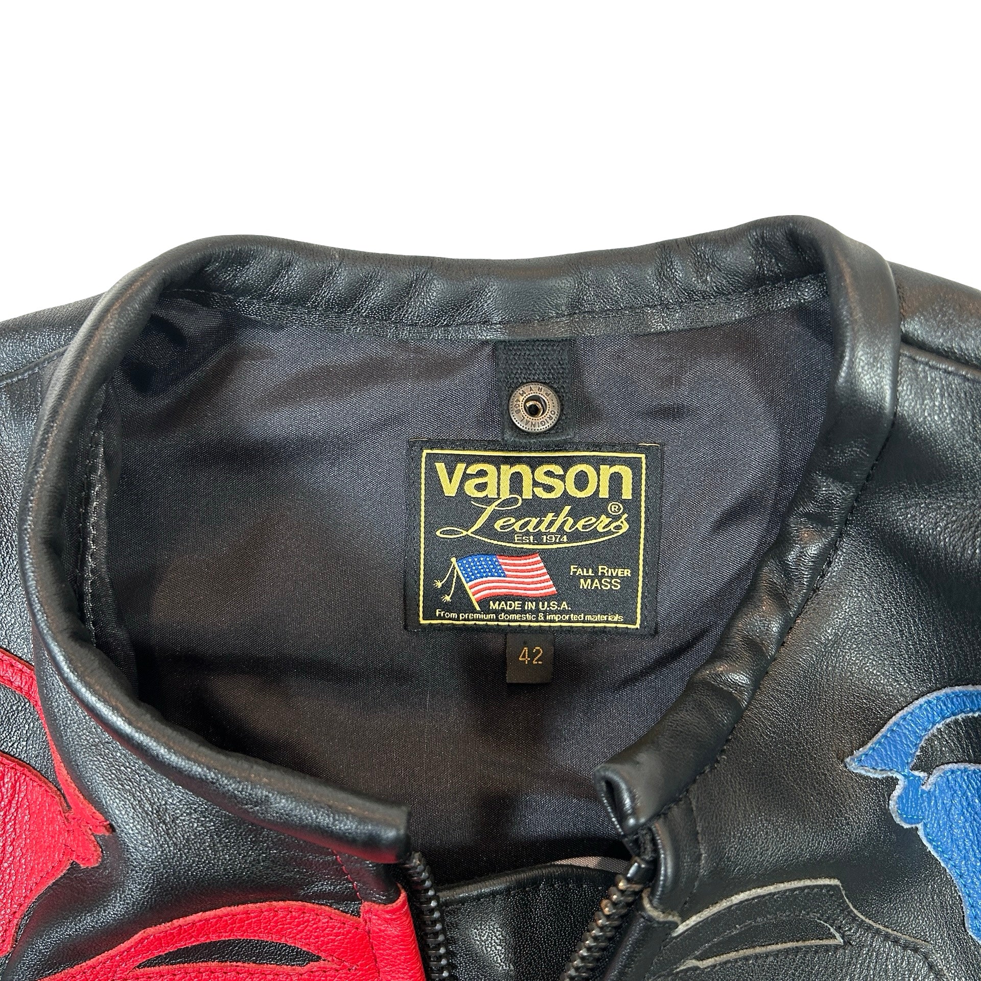 Vanson & Askan Bone Leather Jacket [USED] - 42 (Used) - Image 3