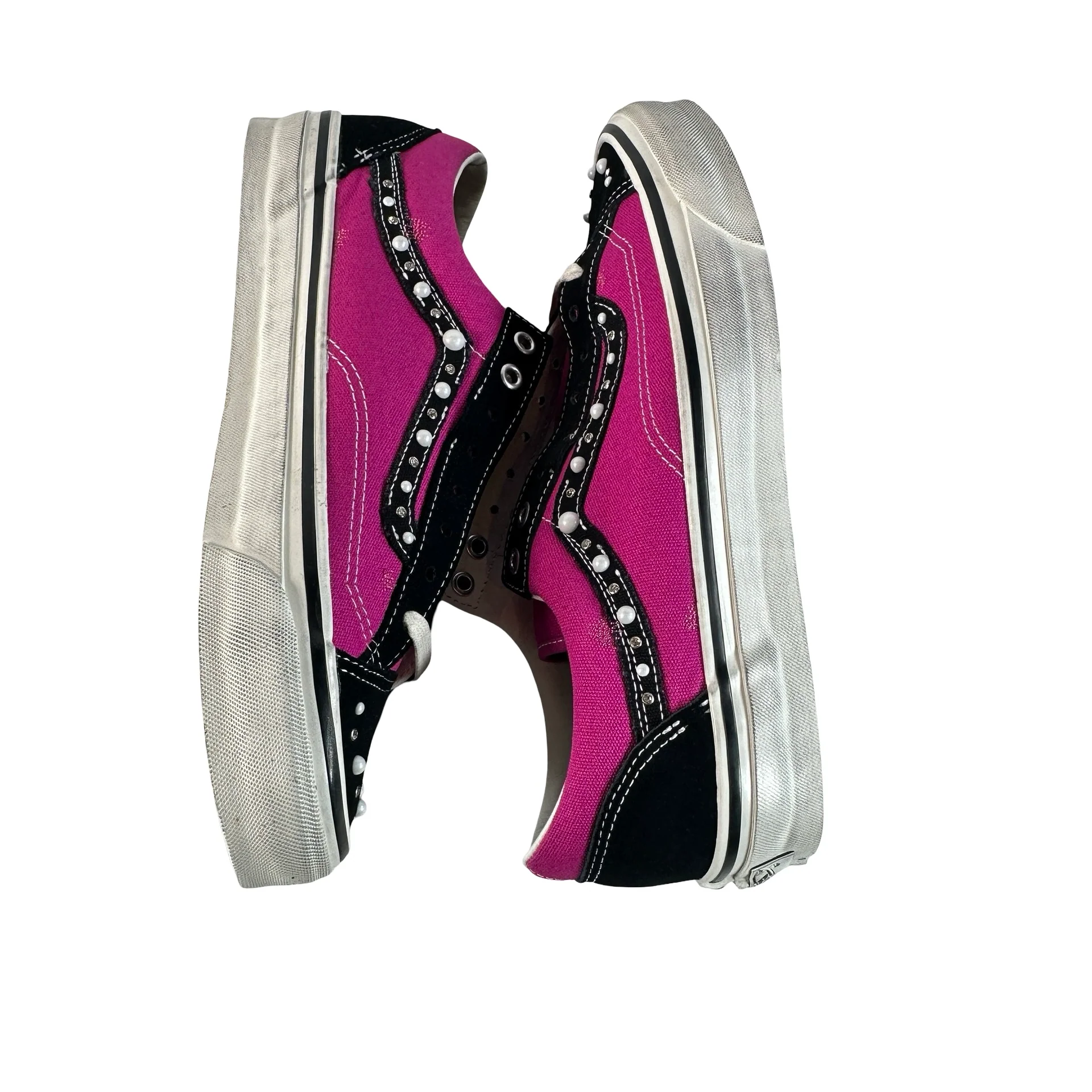 VN000E8VHLE Vans OTW Old Skool 36 Pearlized Pack Pink Black - Image 4