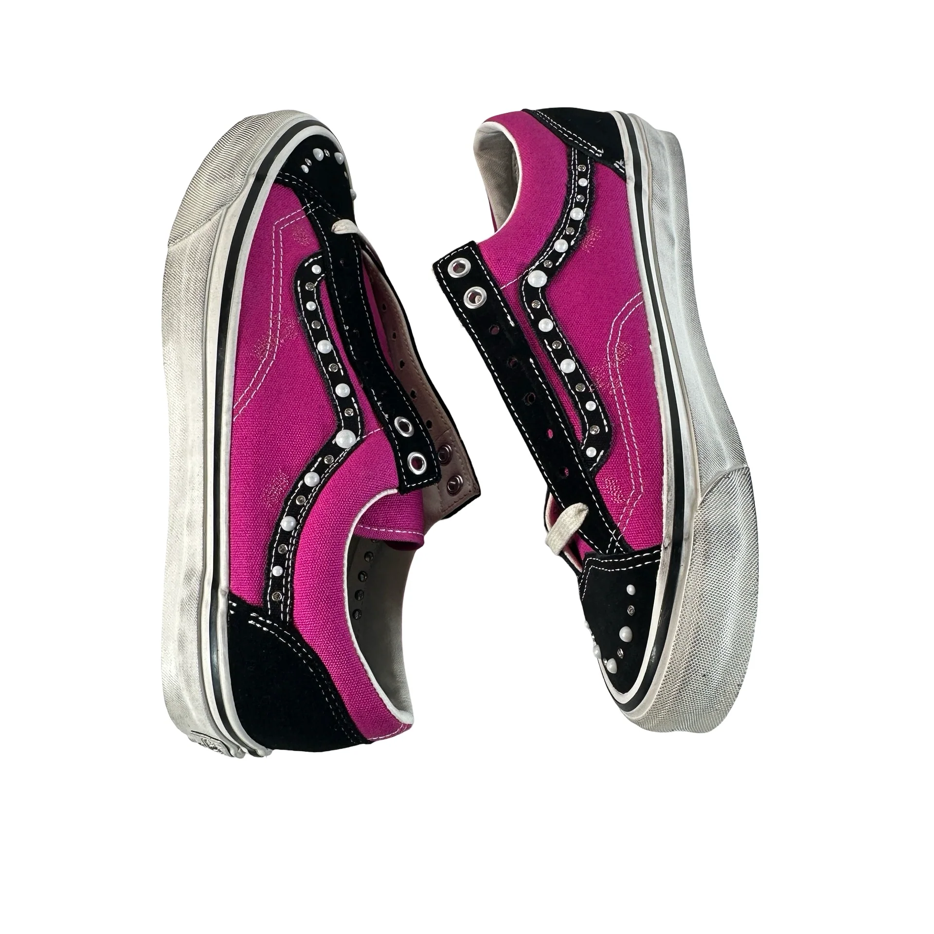 VN000E8VHLE Vans OTW Old Skool 36 Pearlized Pack Pink Black - Image 5