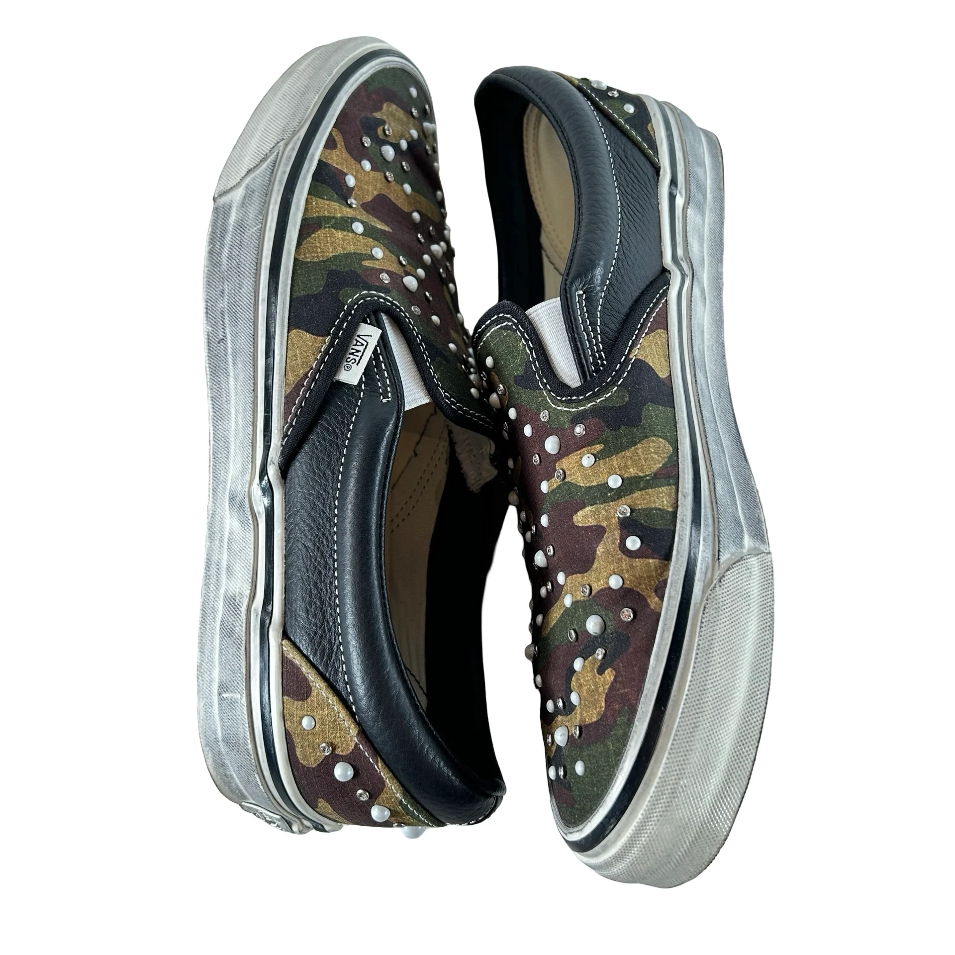 VN000D9PCAK Vans LX Classic Slip-On 98 Pearlized Pack Camo Black [USED] - 11 M (Used) - Image 4