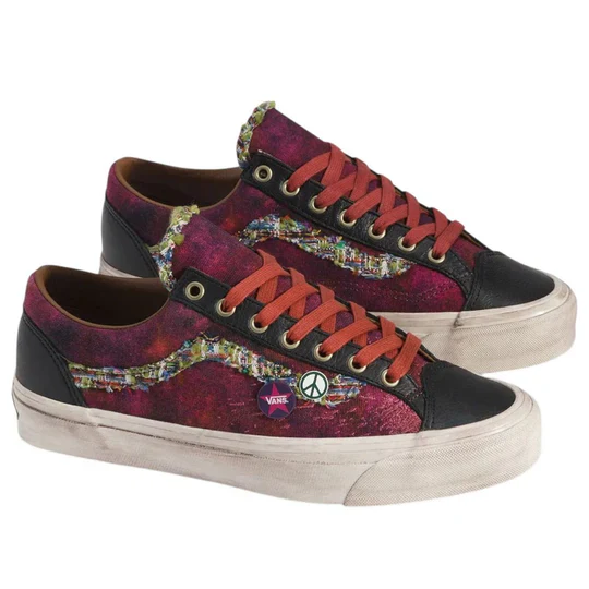 VN000D9RBRG Vans Old Skool 36 LX Souvenir Burgundy - Image 3