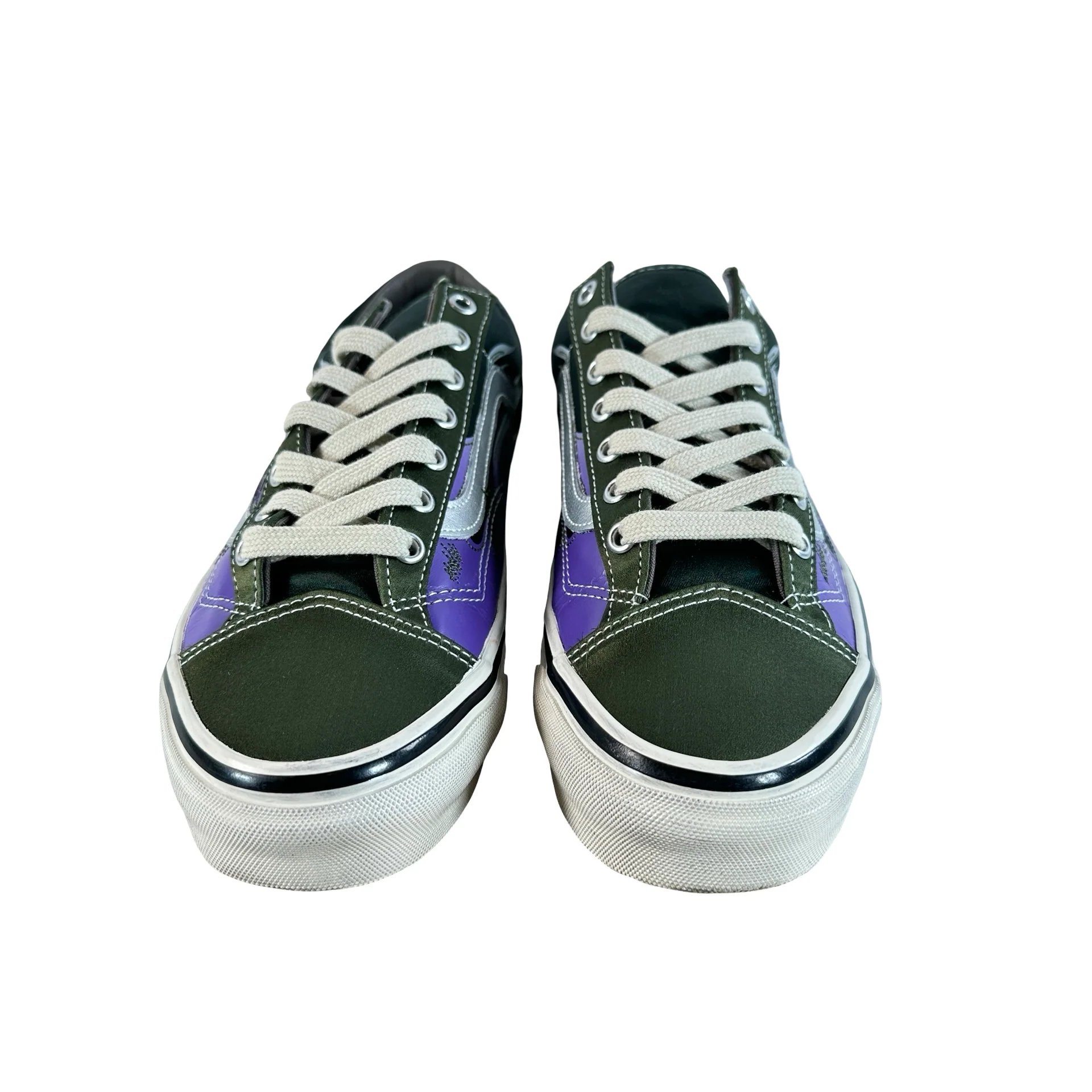 VN000D9RGRK Vans LX Old Skool Archive Flame Green [USED] - 9 M (Used) - Image 2
