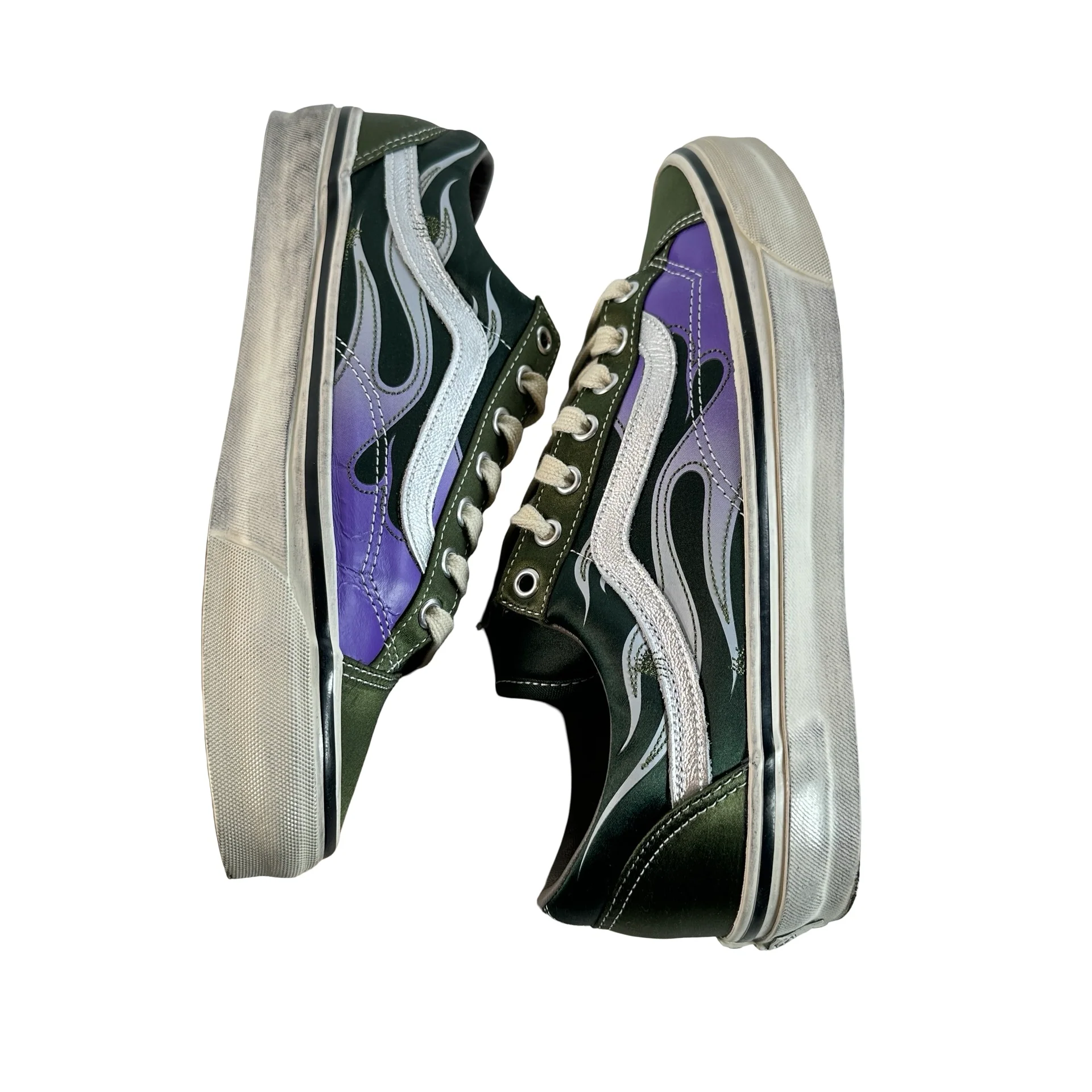 VN000D9RGRK Vans LX Old Skool Archive Flame Green [USED] - 9 M (Used) - Image 5