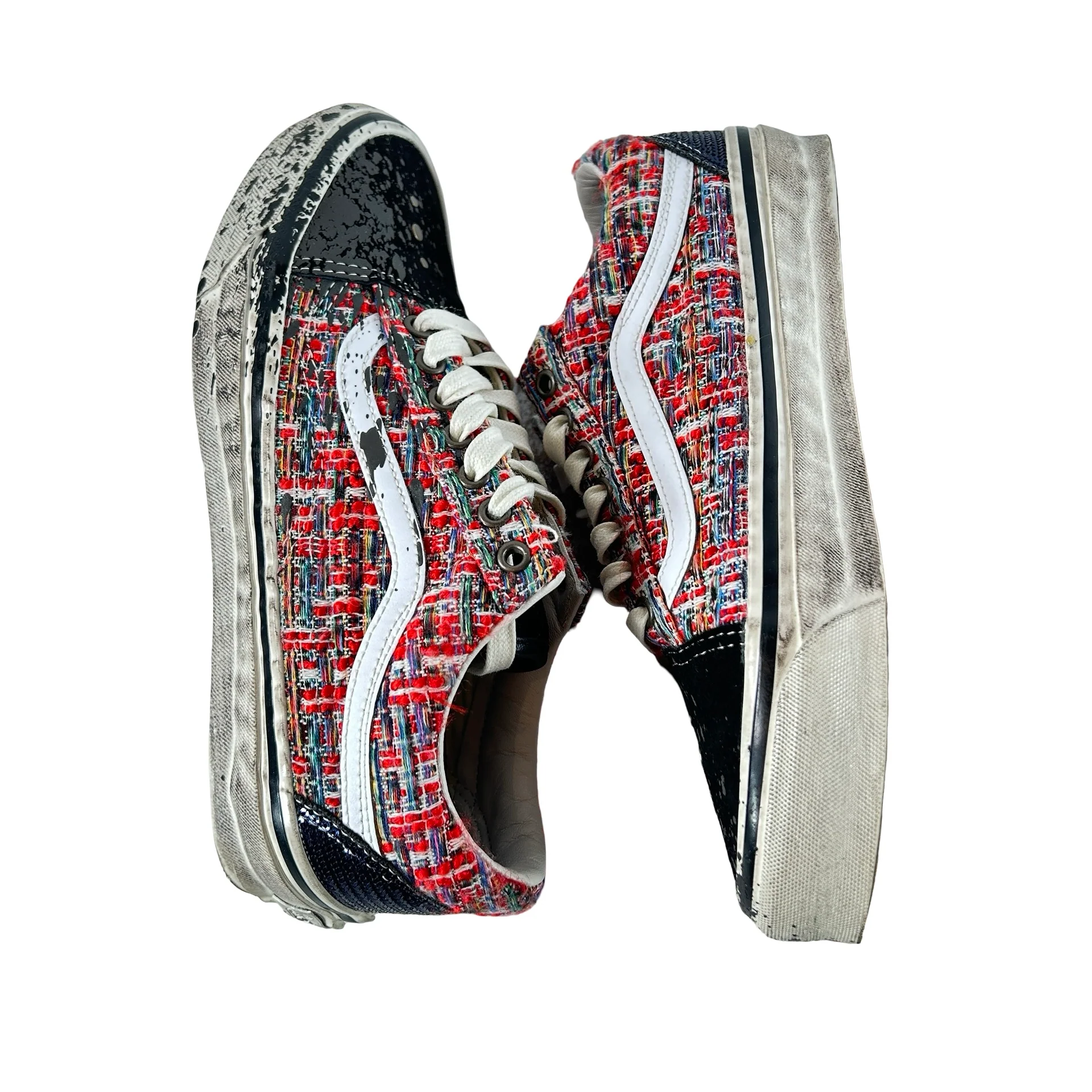 VN000D9VBOS Vans Premium Old Skool Charms Red Black [USED] - 7.5 M (Used) - Image 4