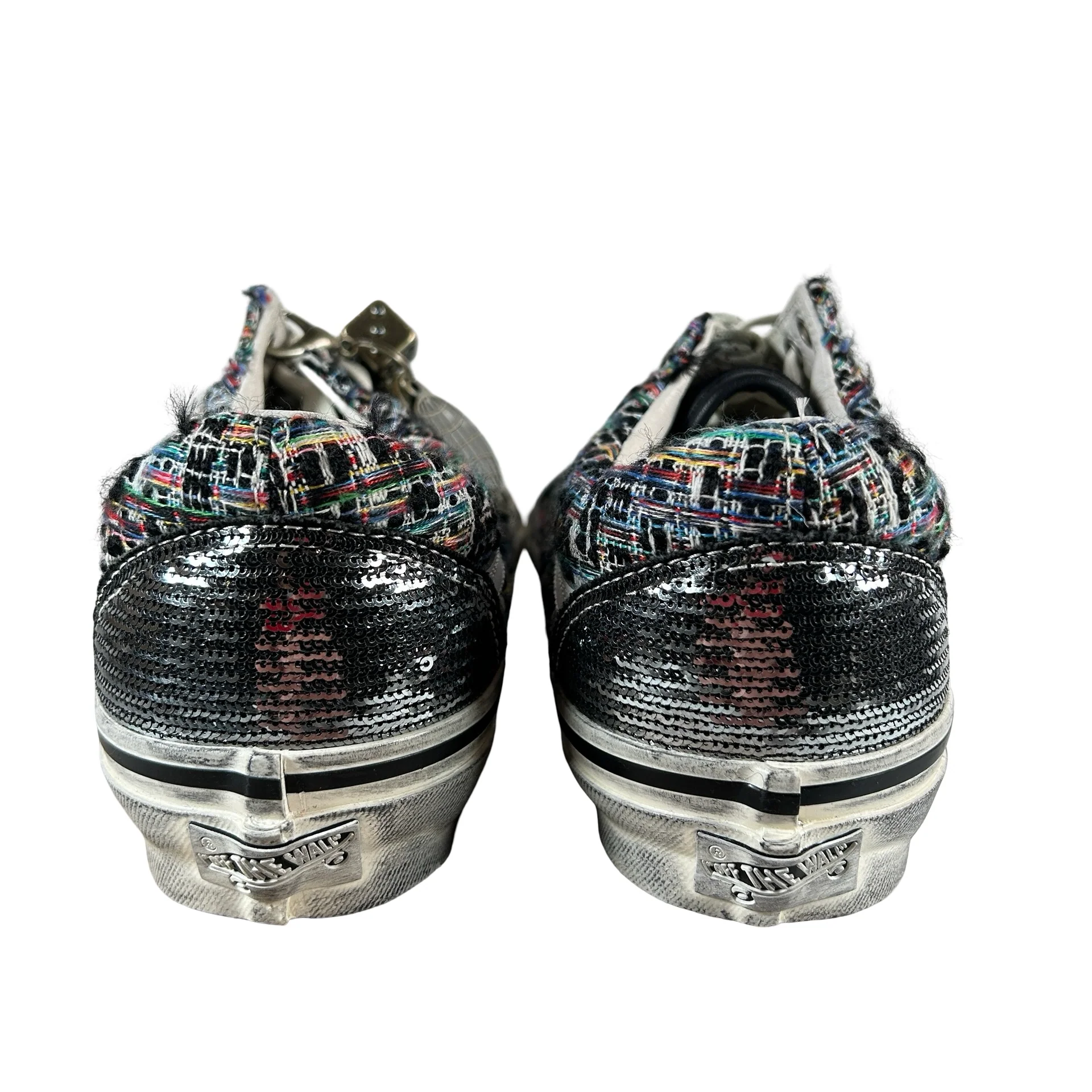 VN000D9VDE2 Vans Premium Old Skool Charms Black Gray - Image 3