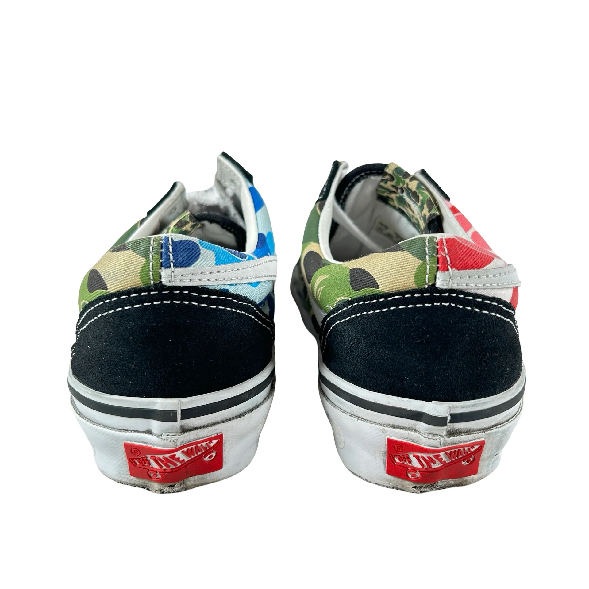 VN000E6VE36 Vans LX Old Skool Bape ABC Multi-Camo [USED] - 7 M (Used) (No Box) - Image 3