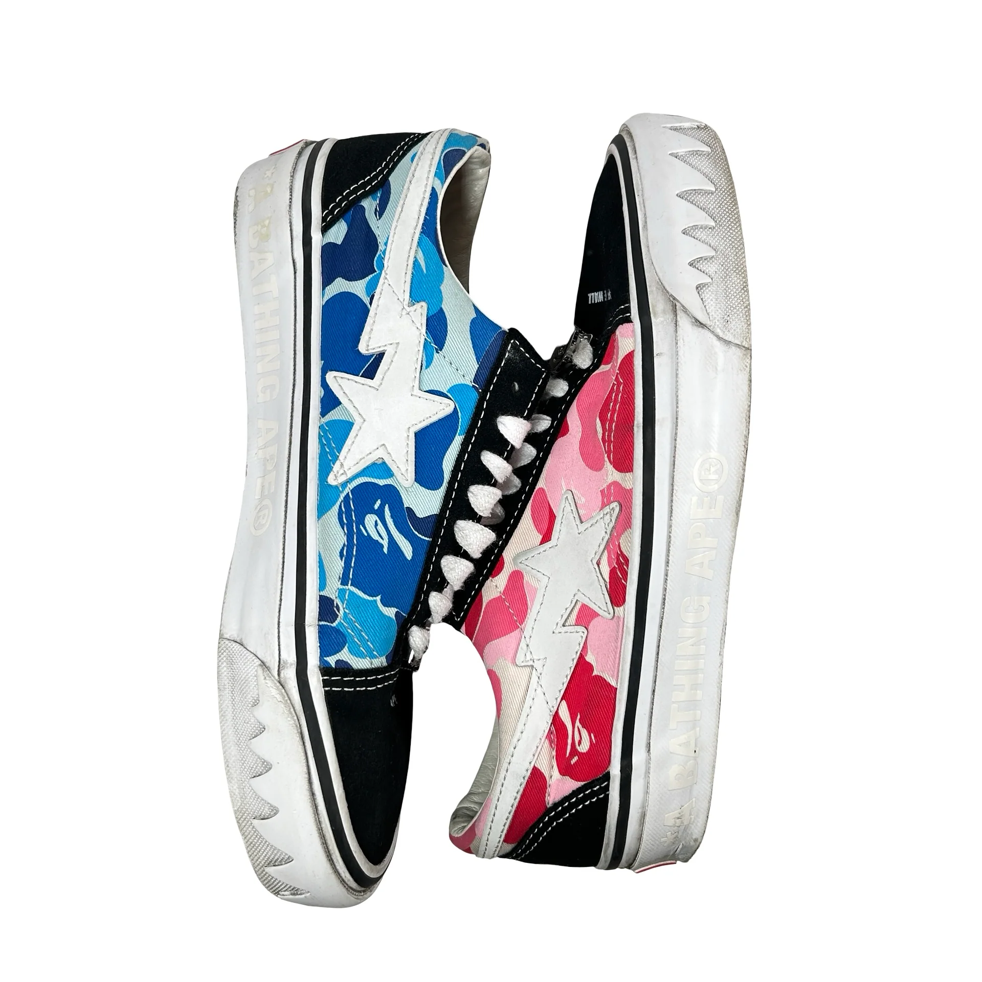 VN000E6VE36 Vans LX Old Skool Bape ABC Multi-Camo [USED] - 7 M (Used) (No Box) - Image 5