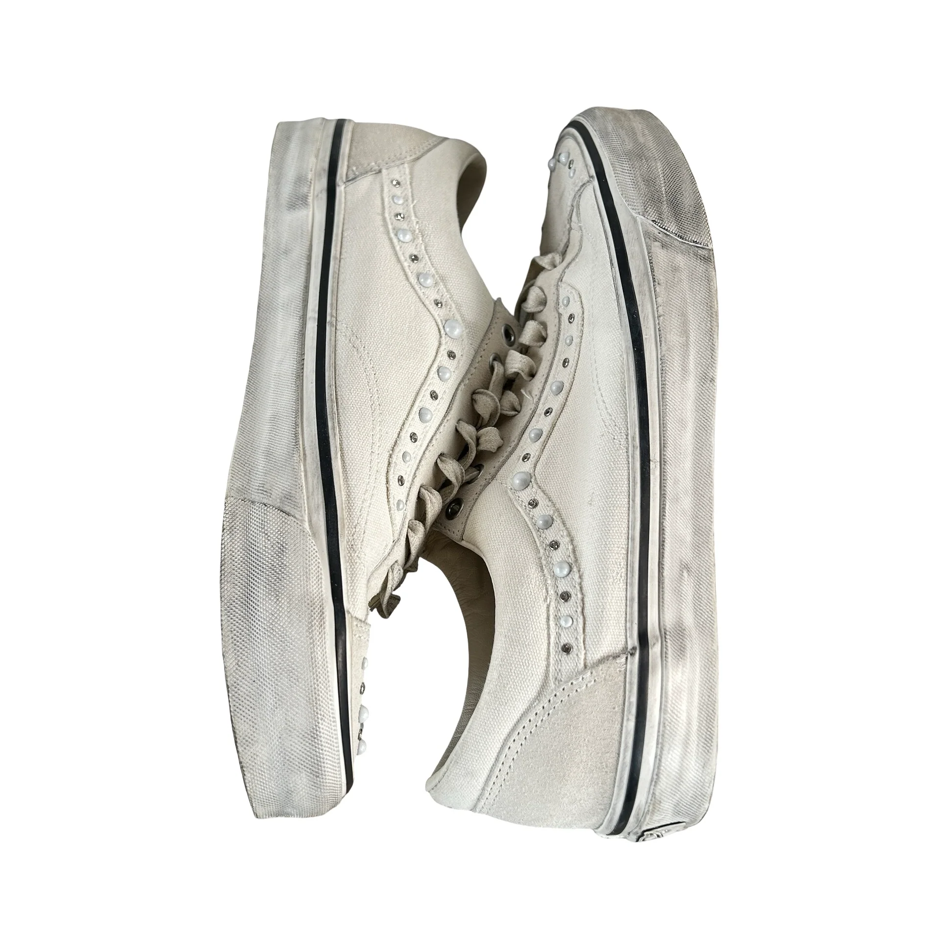 VN000E8VCCZ Vans OTW Old Skool 36 Pearlized Pack Marshmallow [USED] - 11.5 M (Used) (Replace Box) - Image 5