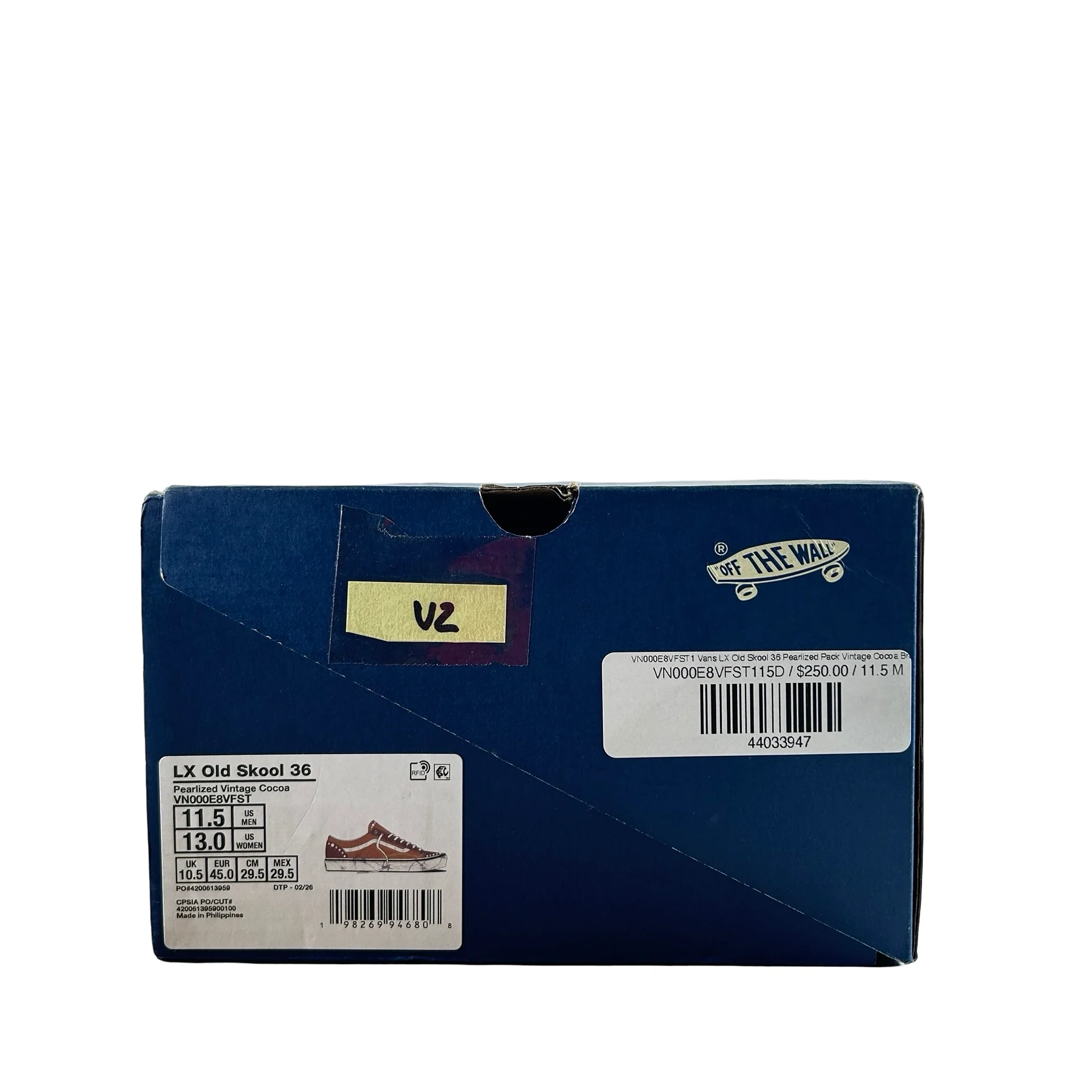 VN000E8VFST Vans LX Old Skool 36 Pearlized Pack Vintage Cocoa Brown [USED] - 11.5 M (Used2) - Image 7