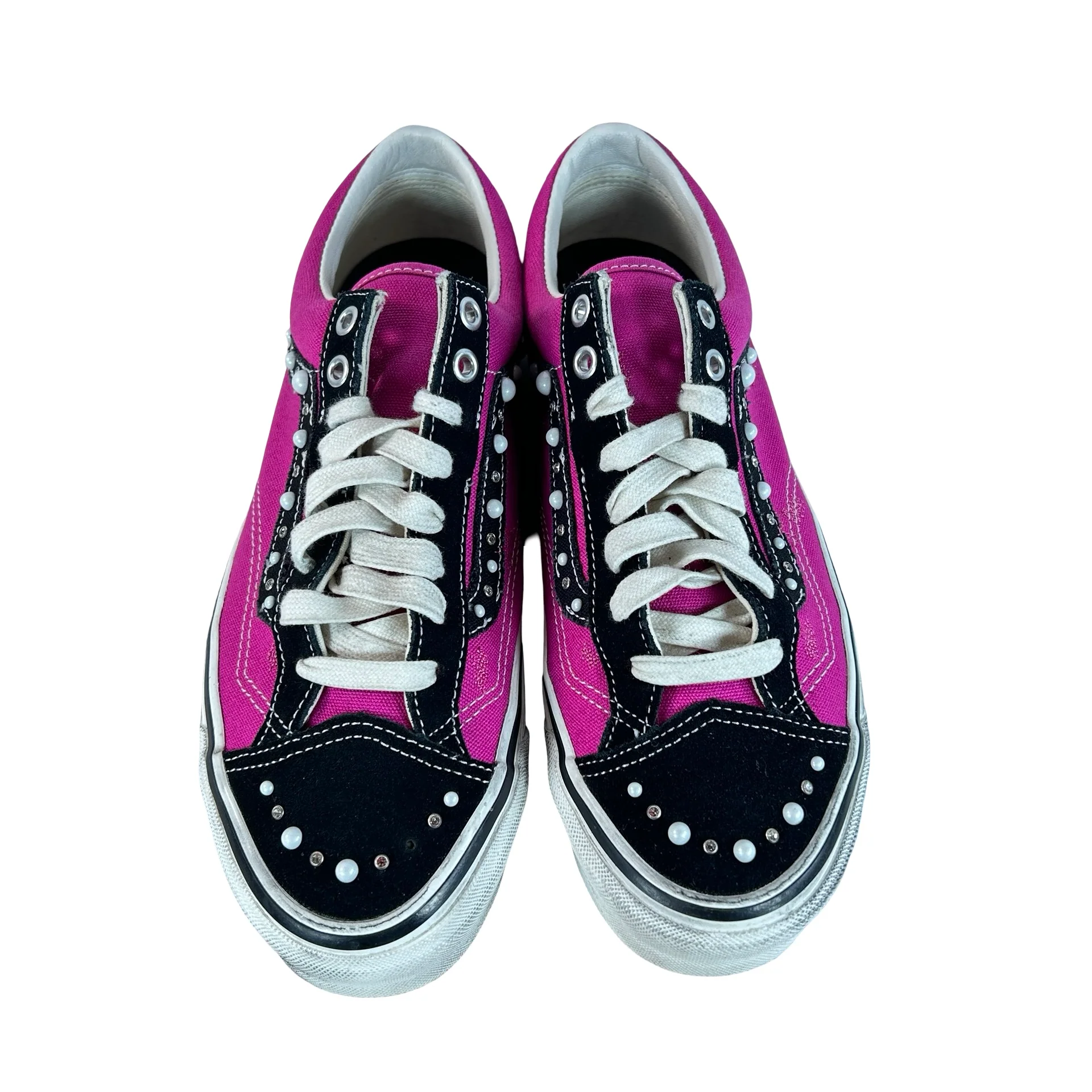 VN000E8VHLE Vans OTW Old Skool 36 Pearlized Pack Pink Black [USED] - 9 M (Used) - Image 2