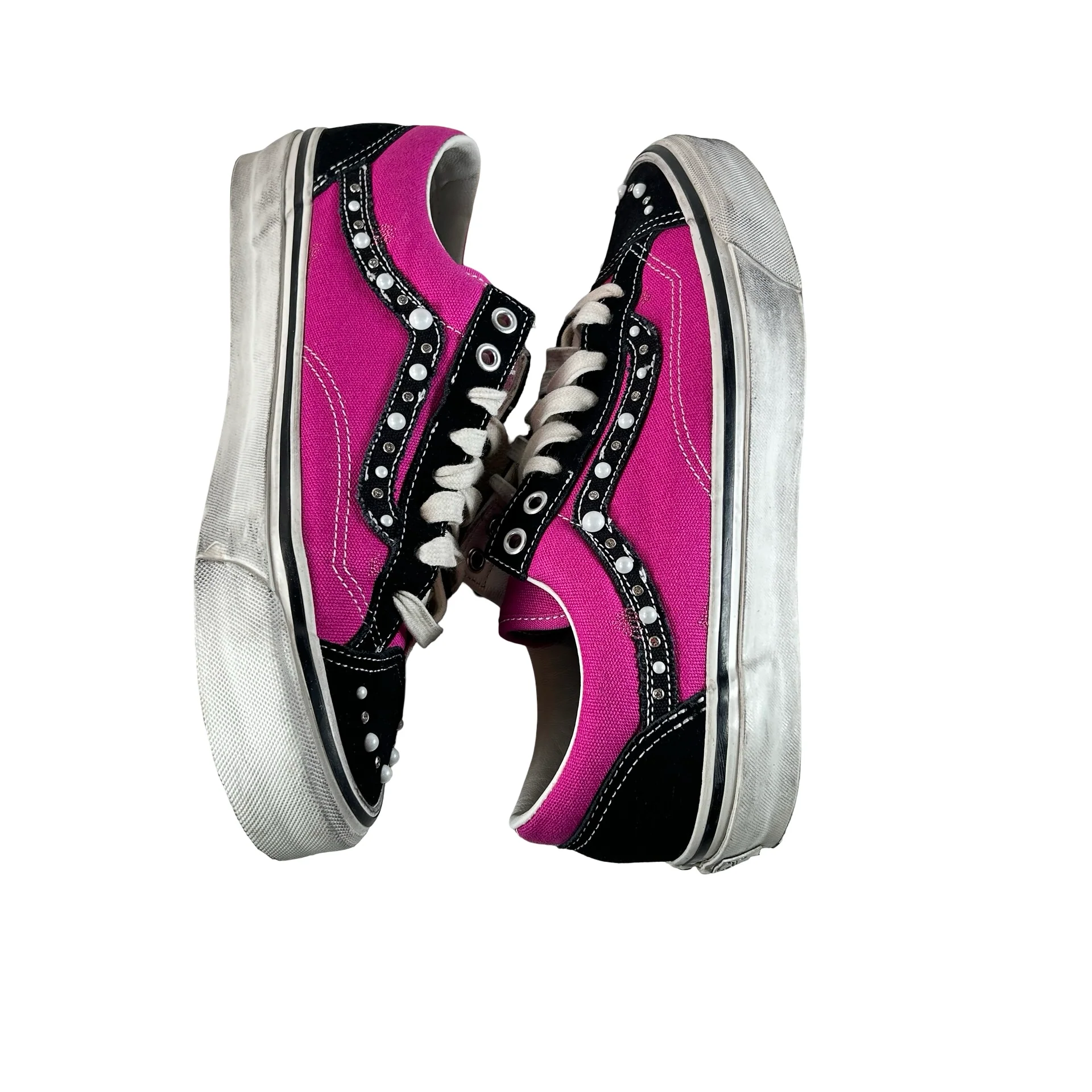 VN000E8VHLE Vans OTW Old Skool 36 Pearlized Pack Pink Black [USED] - 9 M (Used) - Image 5