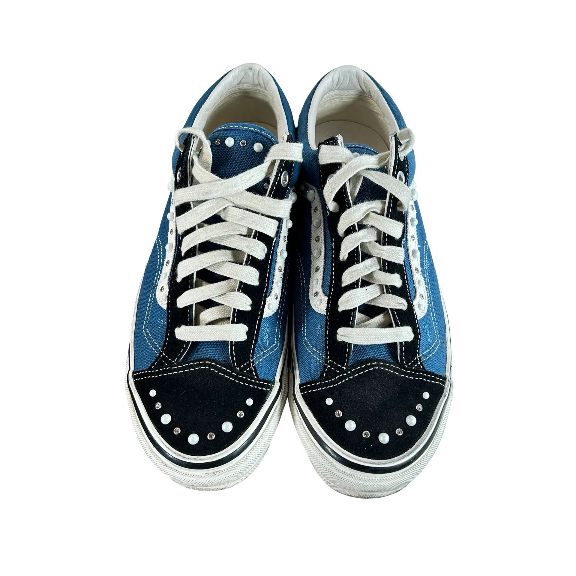 VN000E8VYA6 Vans LX Old Skool 36 Pearlized Pack Black Navy [USED] - 11 M (Used4) - Image 2