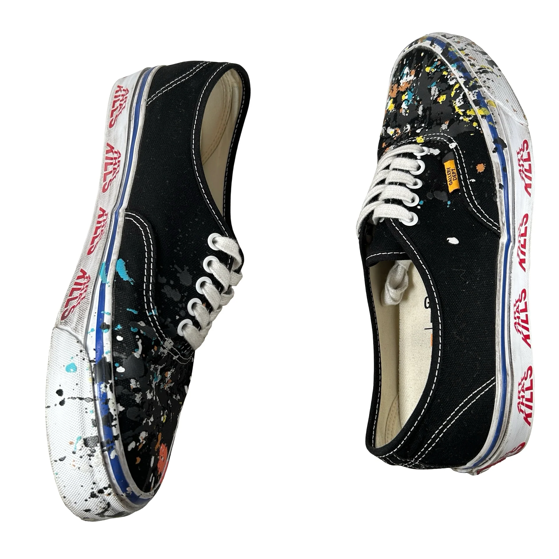VN000EEUBLA Vans Authentic Reissue 44 Gallery Dept. Art That Kills Black [USED] - 10 M (Used) - Image 5