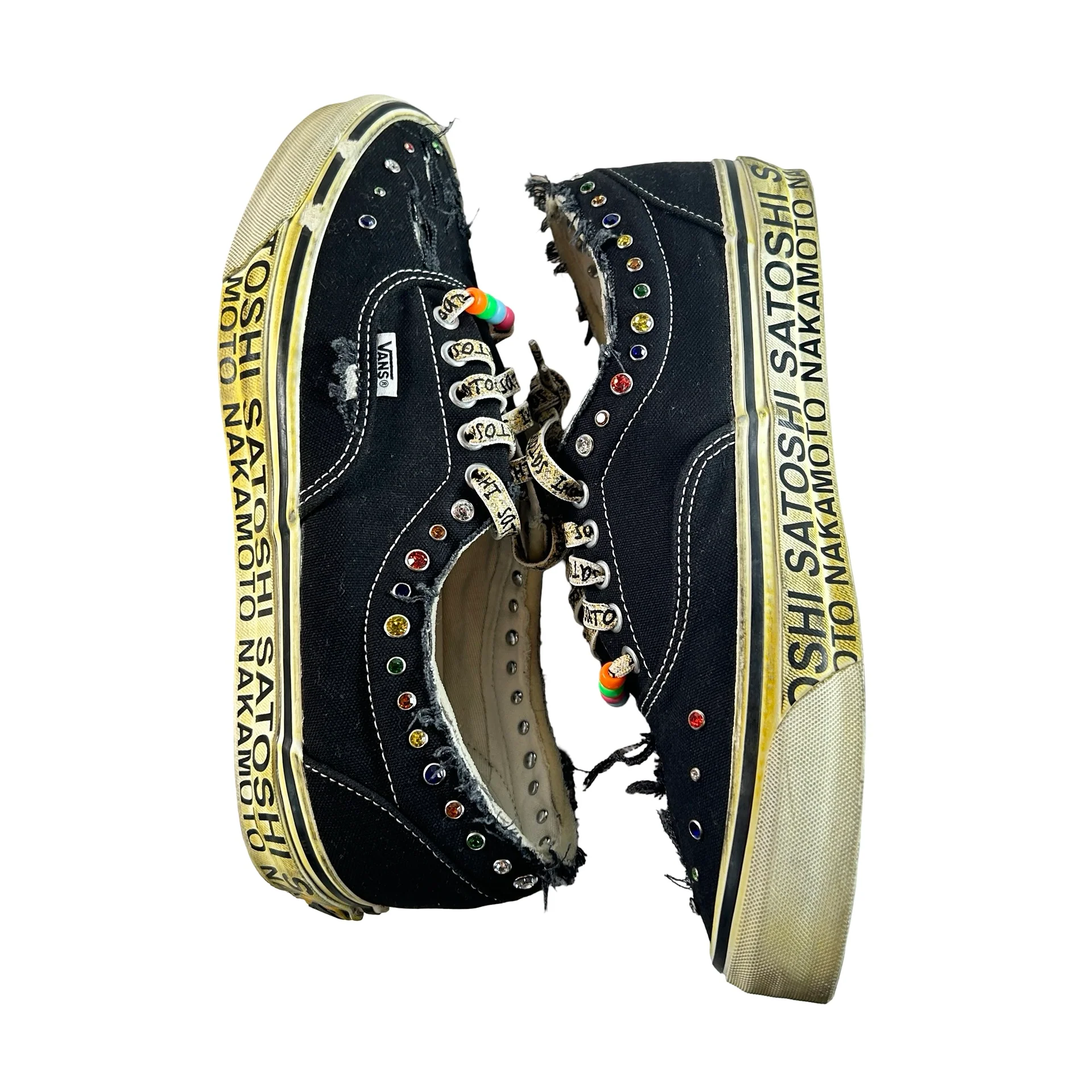 VN000EFEBLK Vans OTW Era 95 Satoshi Nakamoto Round Lucky Charm [USED] - 10.5 M (Used) - Image 4