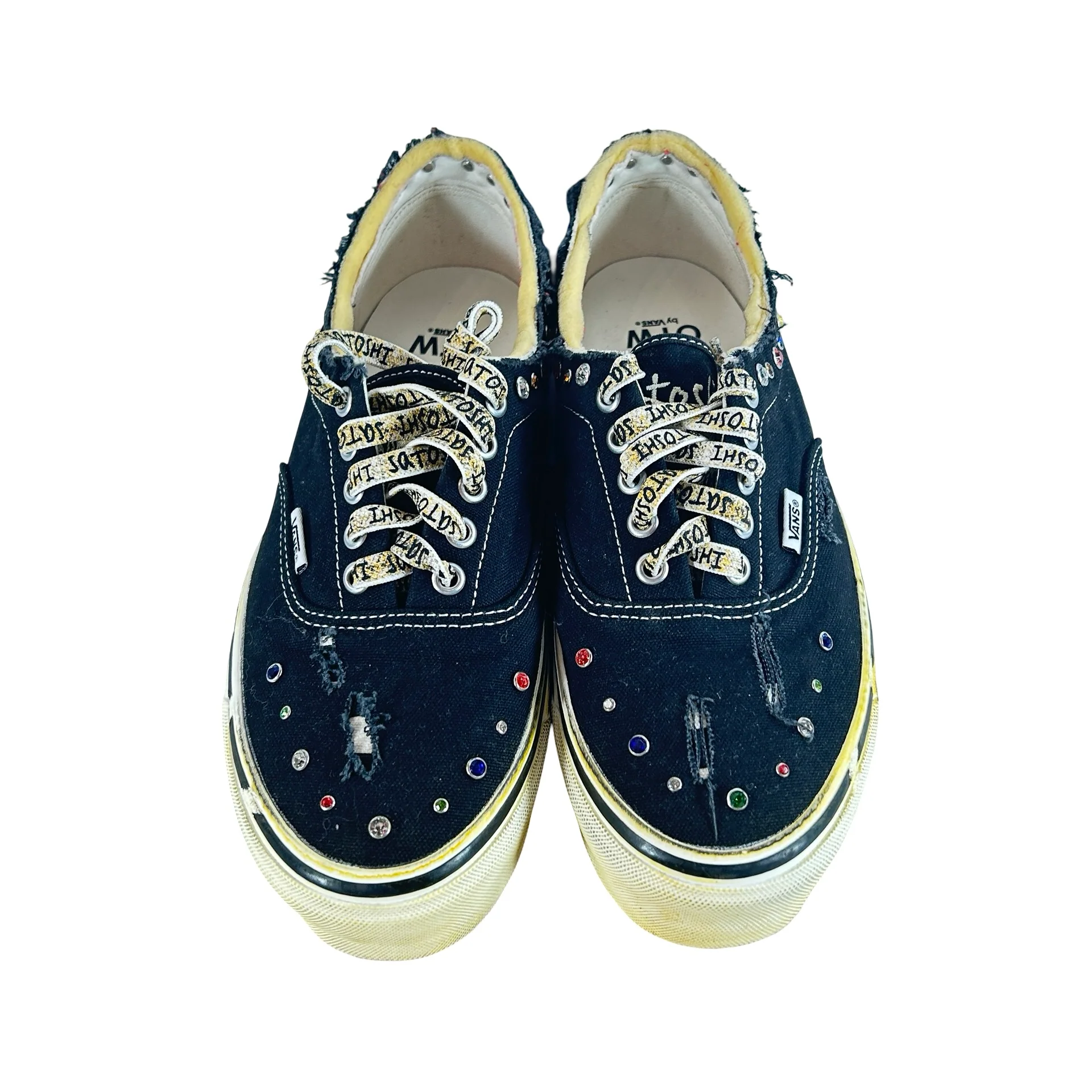 VN000EFEBLK Vans OTW Era 95 Satoshi Nakamoto Round Lucky Charm [USED] - 9 M (Used) (No Box) (No Charms) - Image 2