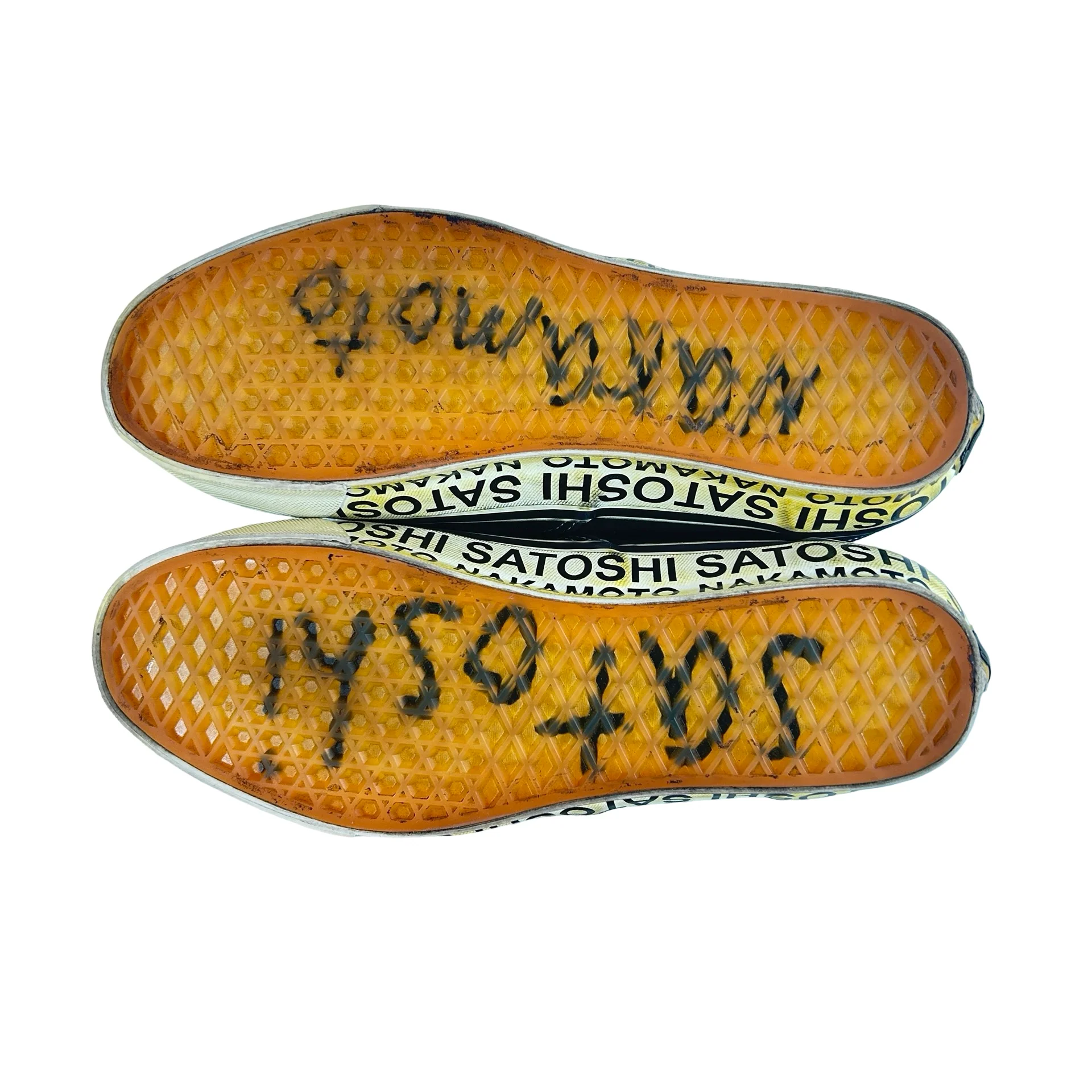 VN000EFEBLK Vans OTW Era 95 Satoshi Nakamoto Round Lucky Charm [USED] - 9 M (Used) (No Box) (No Charms) - Image 6
