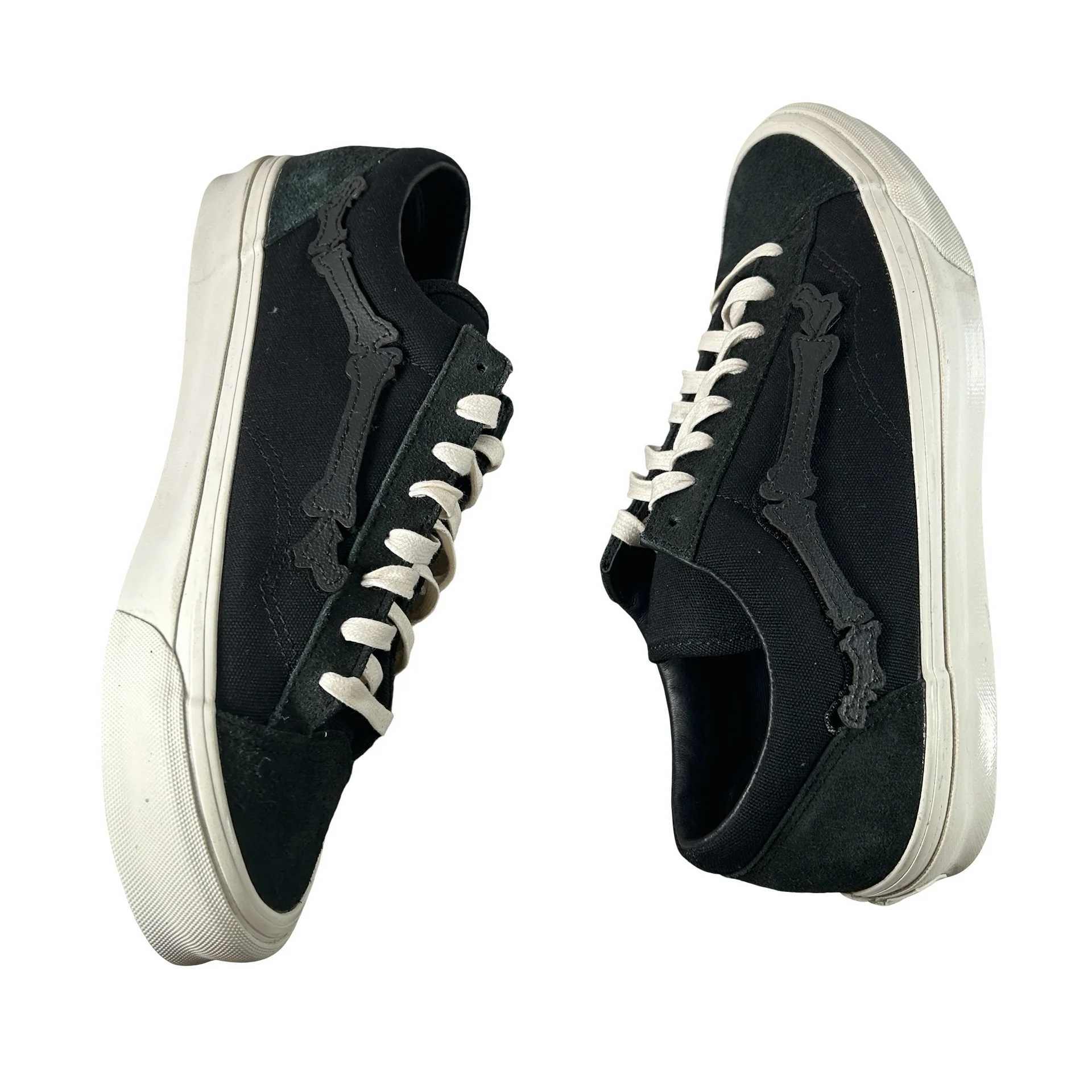 VN0A4BVEBLK Vans OG Style 36 Blends Bones Magic Tape Pack Black [USED] - 10 M (Used) - Image 5