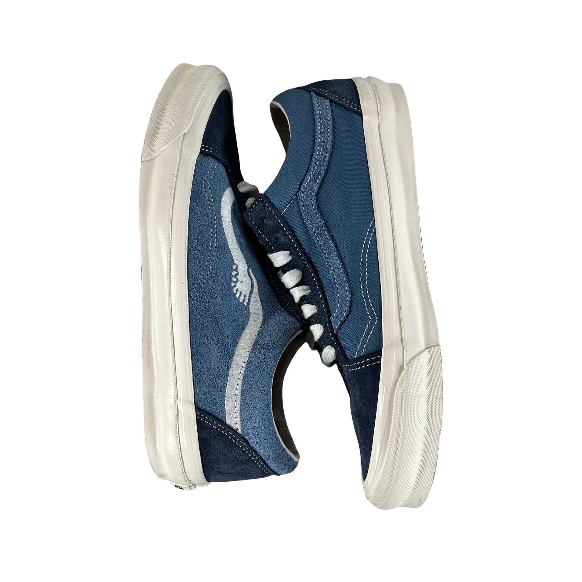 VN0A4P3X2HZ Vans Old Skool Notre Blue [USED] - 9.5 M (Used) - Image 4