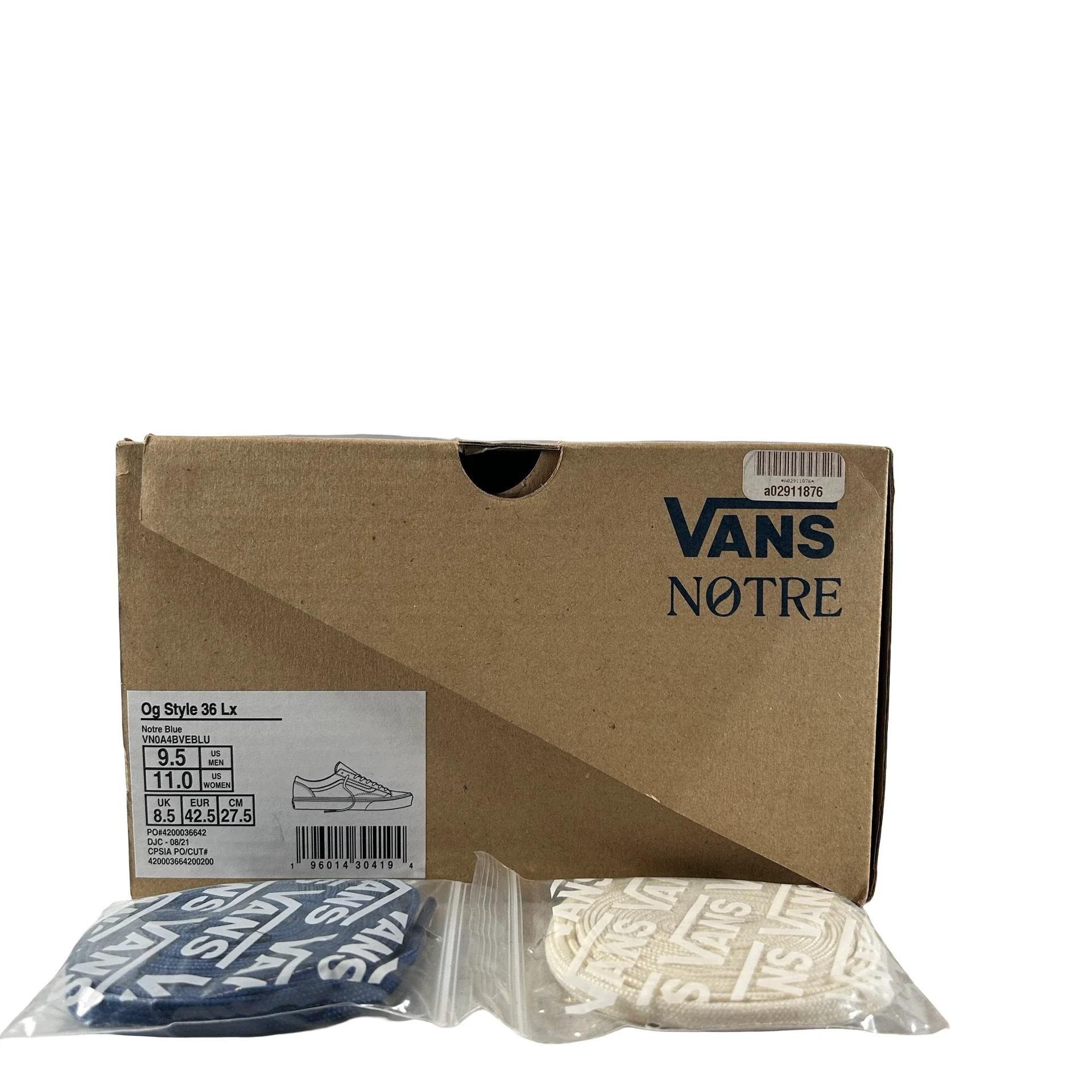 VN0ABVEBLU Vans OG Style 36 LX Notre Tea [USED] - 9.5 M (Used) - Image 7