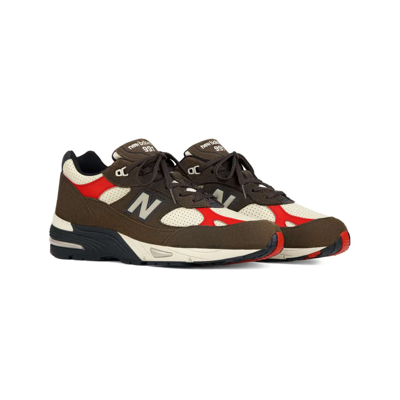 W991AL1 New Balance 991 MiUK Aimé Leon Dore Chocolate (Women's) [REPLACE BOX] - Image 3